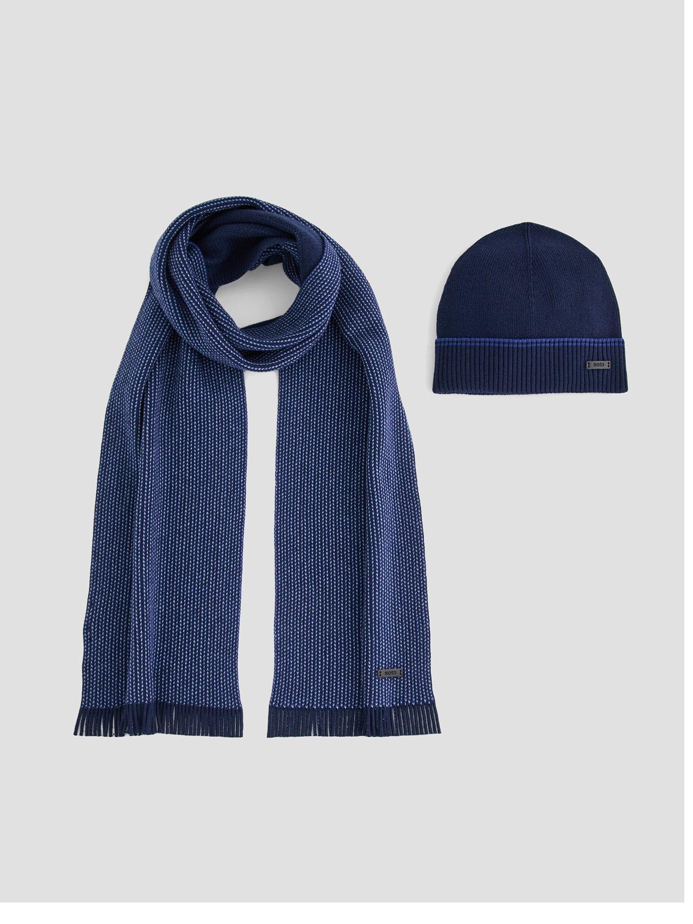 Image 1 of 4 of BOSS Hernesto Contrast Stripe Gift Set - Blue