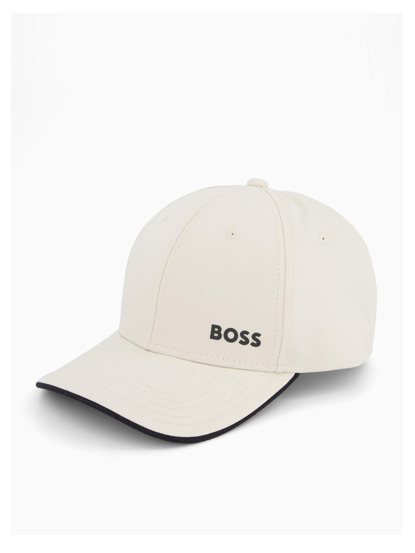 Image 1 of 4 of BOSS Bold Small Logo Baseball Cap - Beige