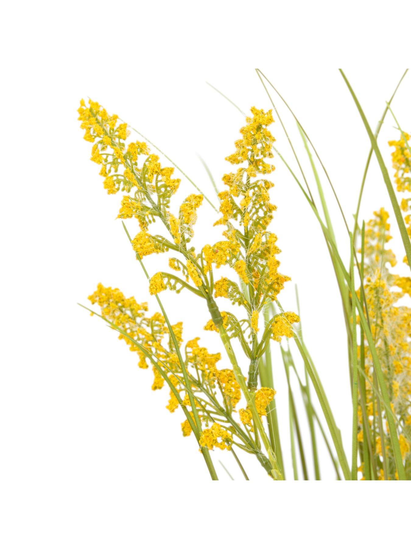 gallery-direct-potted-grass-with-yellow-wildflowerdetail