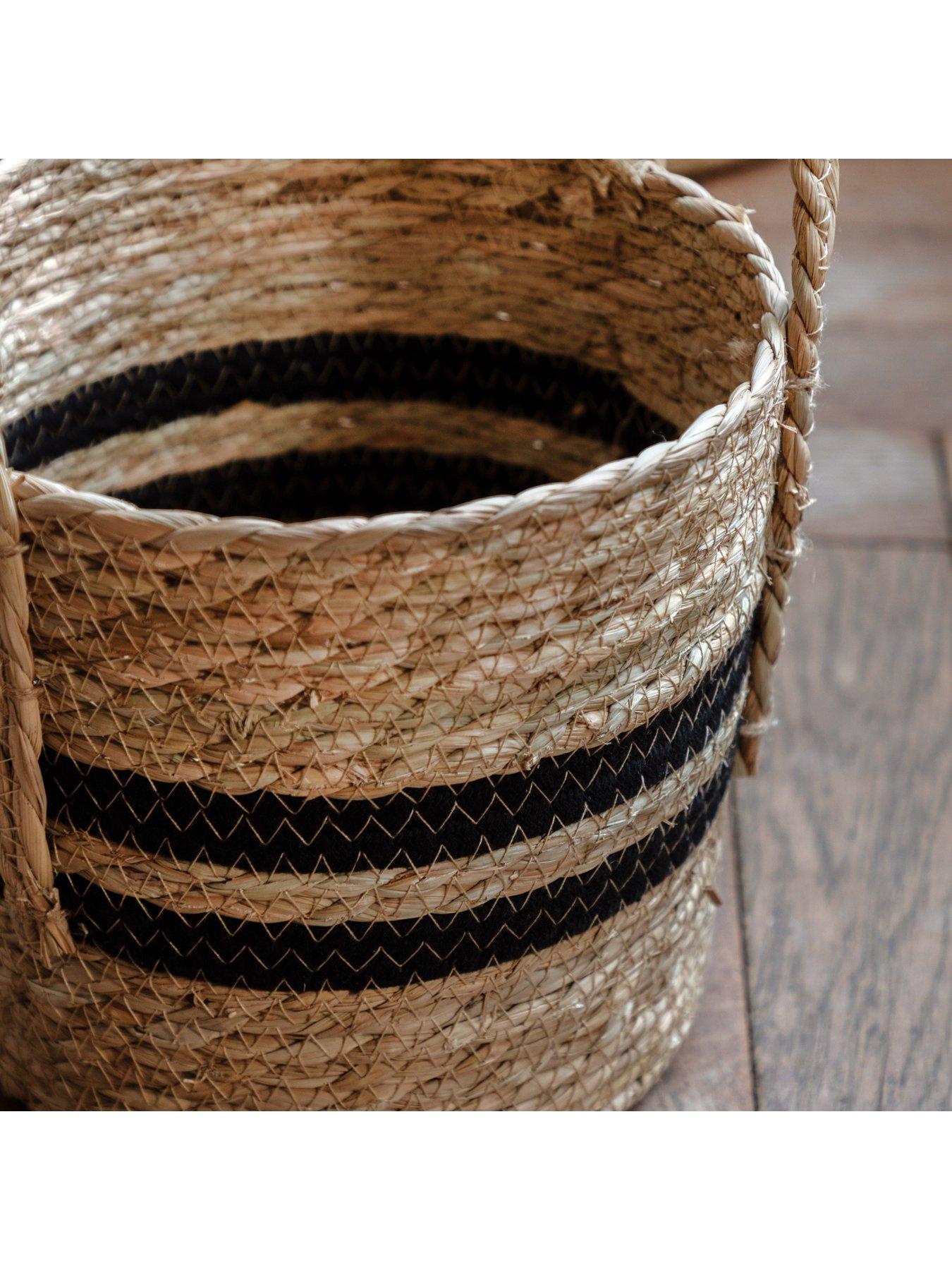gallery-direct-storage-basket-black-stripe-nest-s4-d370mmoutfit