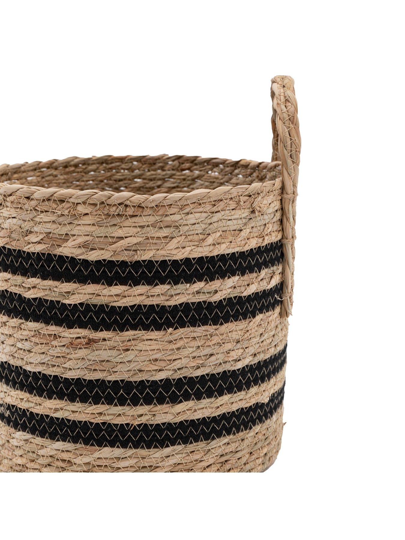 gallery-direct-storage-basket-black-stripe-nest-s4-d370mmdetail