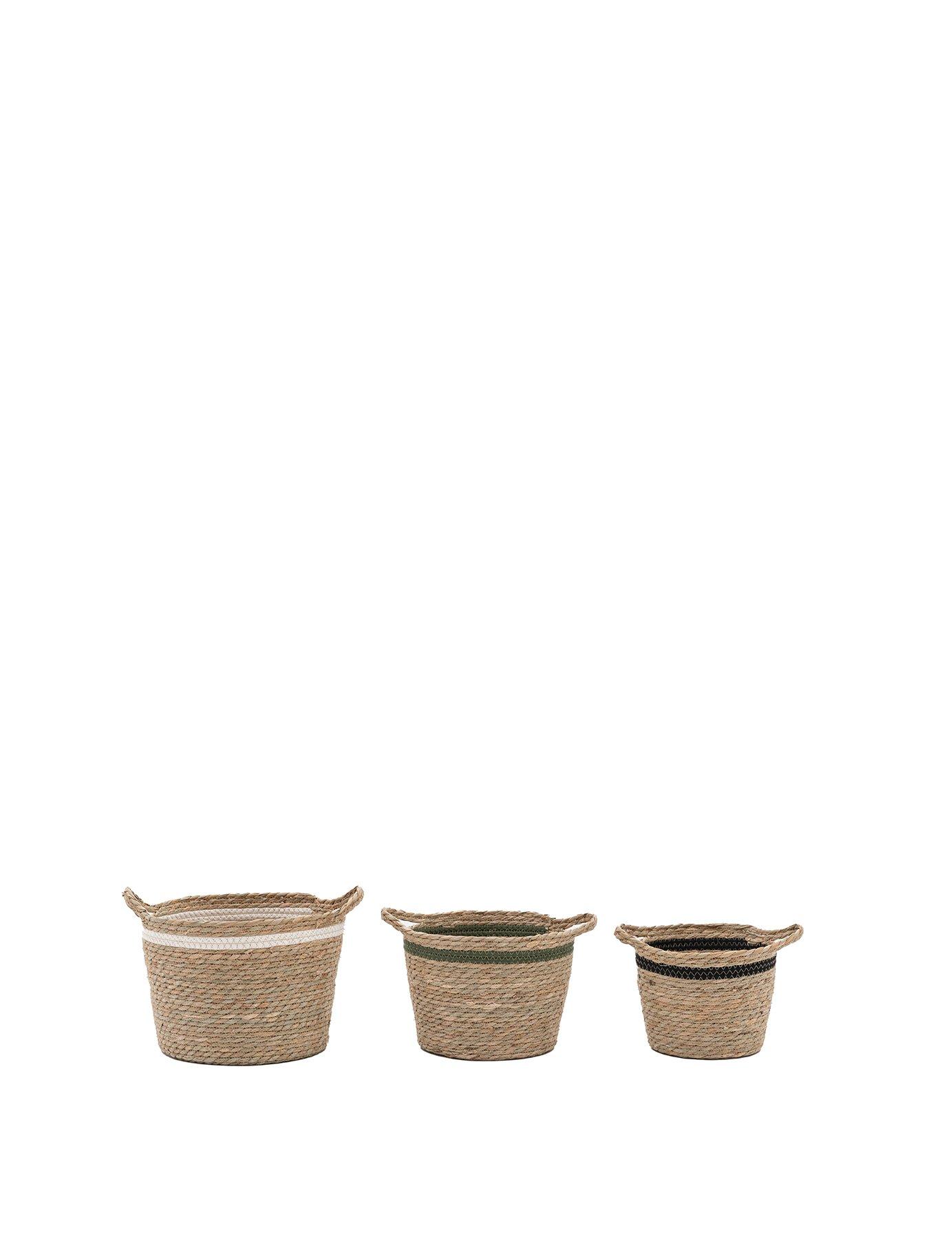 gallery-direct-storage-basket-black-white-olive-stripe-nest-s3stillFront