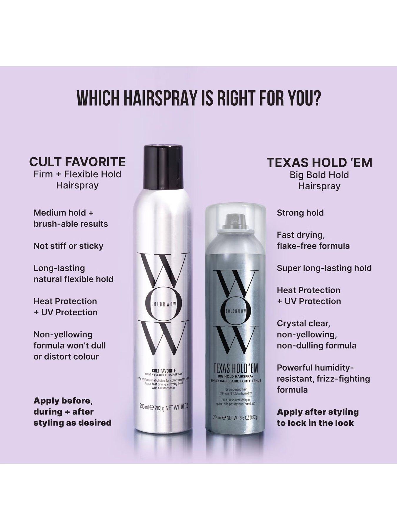 Image 3 of 3 of COLOR WOW Texas Hold'em Big Hold Hairspray 234ml