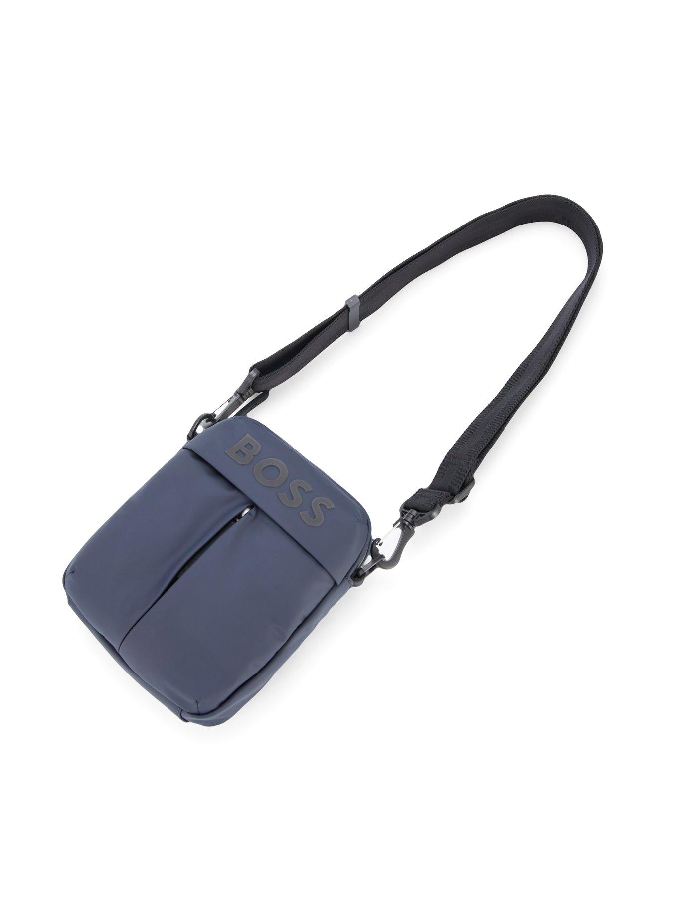 Image 2 of 4 of BOSS Stormy Nylon Crossbody Bag - Navy