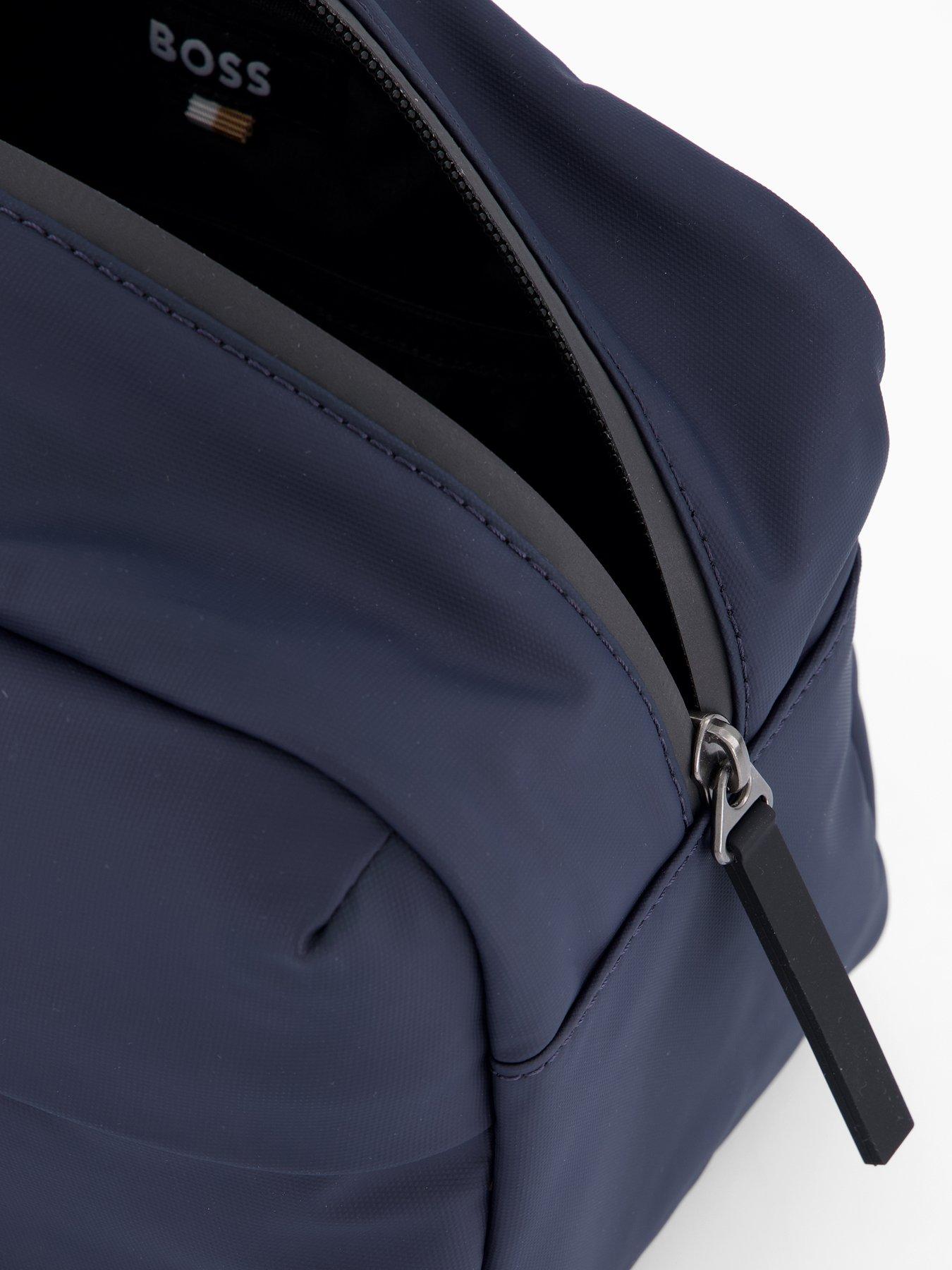 Image 4 of 4 of BOSS Stormy Nylon Washbag - Navy