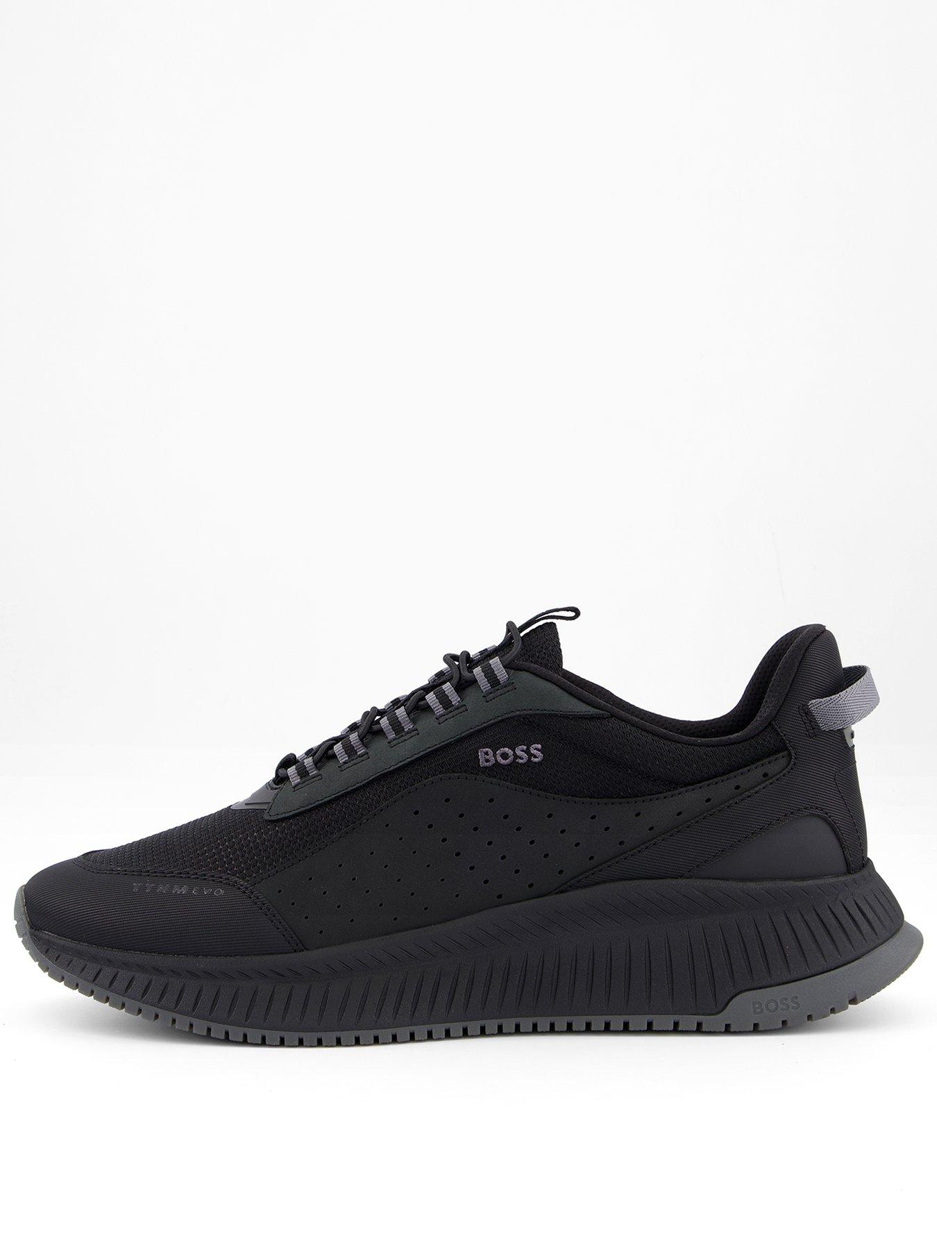Image 1 of 7 of BOSS Ttnm Evo Knitted Pu/Mesh Runner - Black