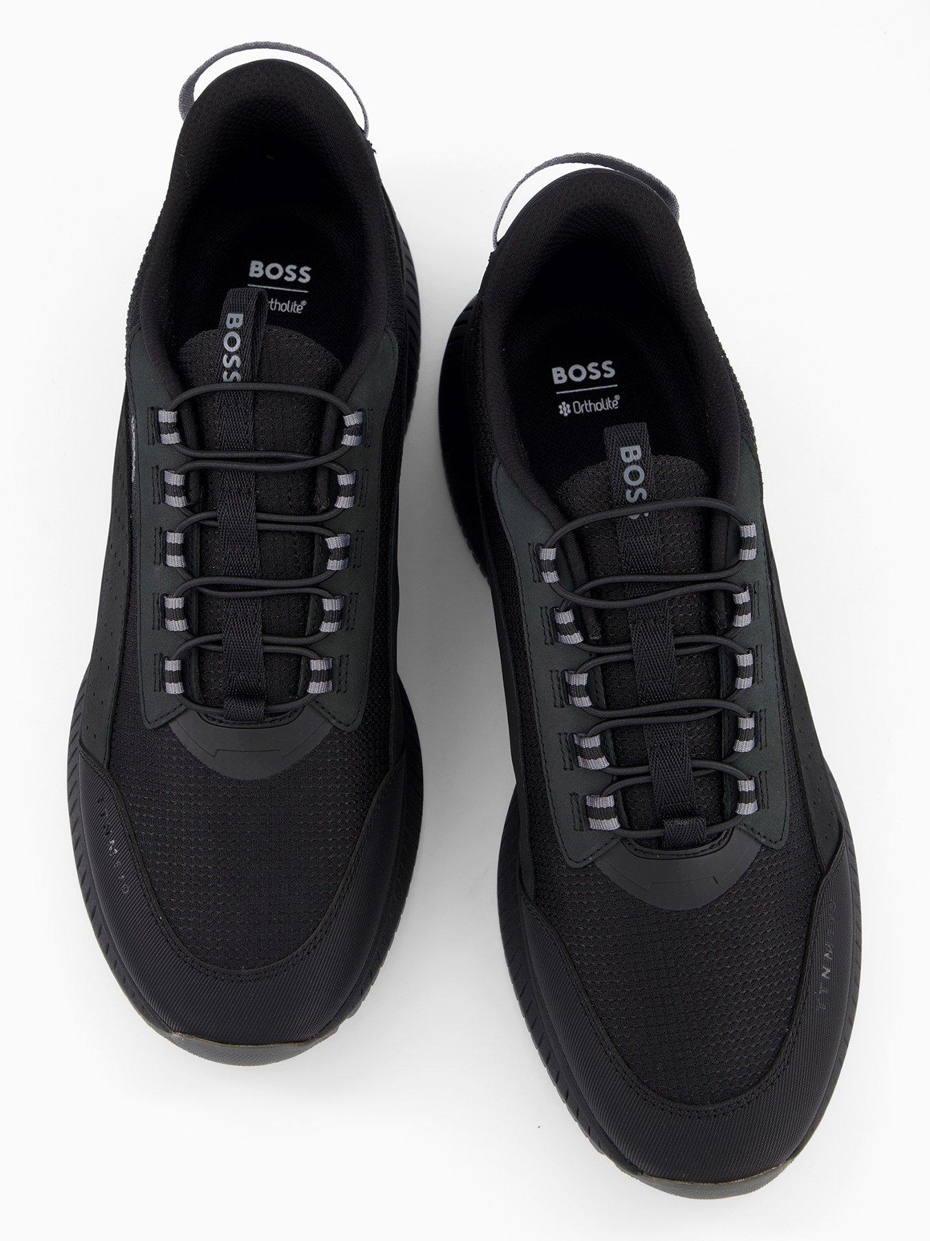 Image 3 of 7 of BOSS Ttnm Evo Knitted Pu/Mesh Runner - Black