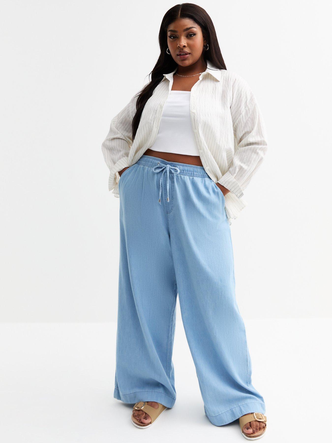 new-look-curves-light-blue-drawstring-waist-denim-trouser-jeansback