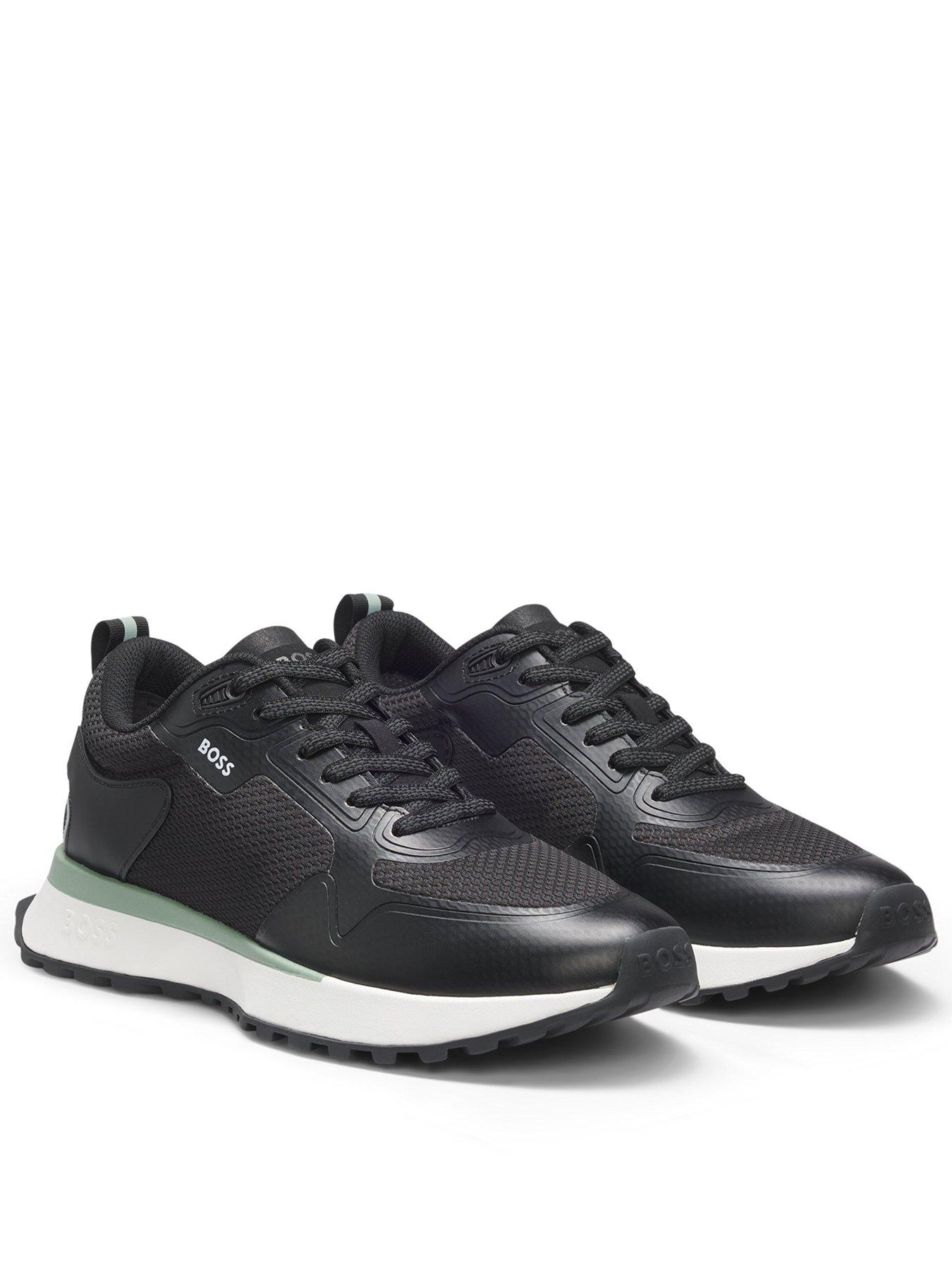 BOSS Jonah Mesh Runner - Black