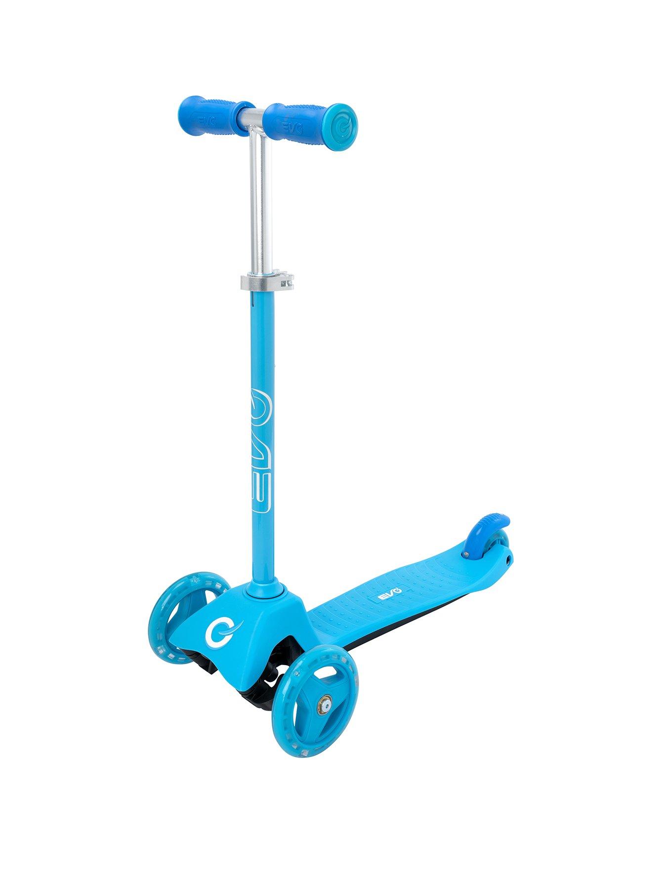 Image 1 of 4 of EVO Mini Cruiser Tri Scooter - Blue