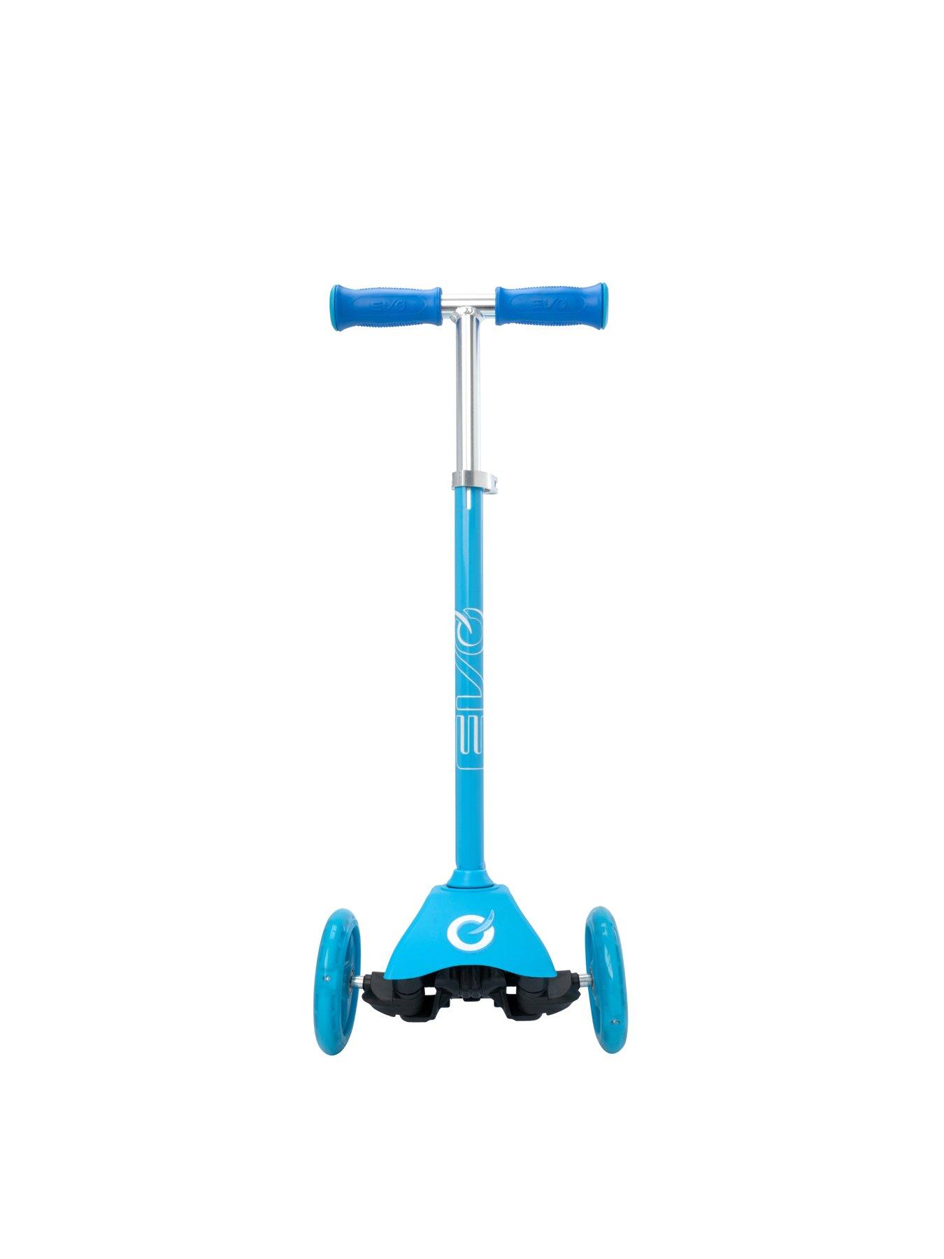 Image 2 of 4 of EVO Mini Cruiser Tri Scooter - Blue