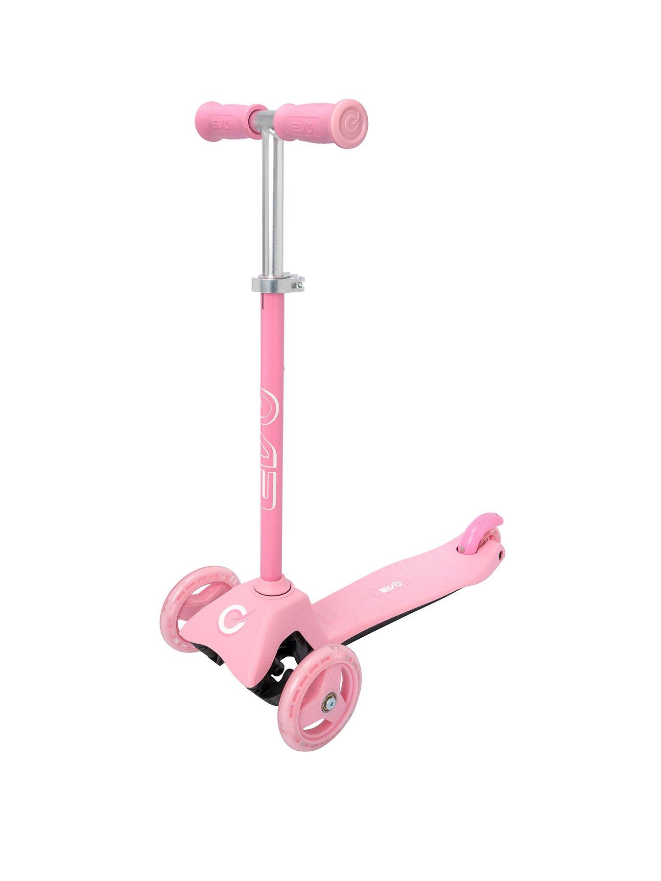 Image 1 of 5 of EVO Mini Cruiser Tri Scooter - Pink