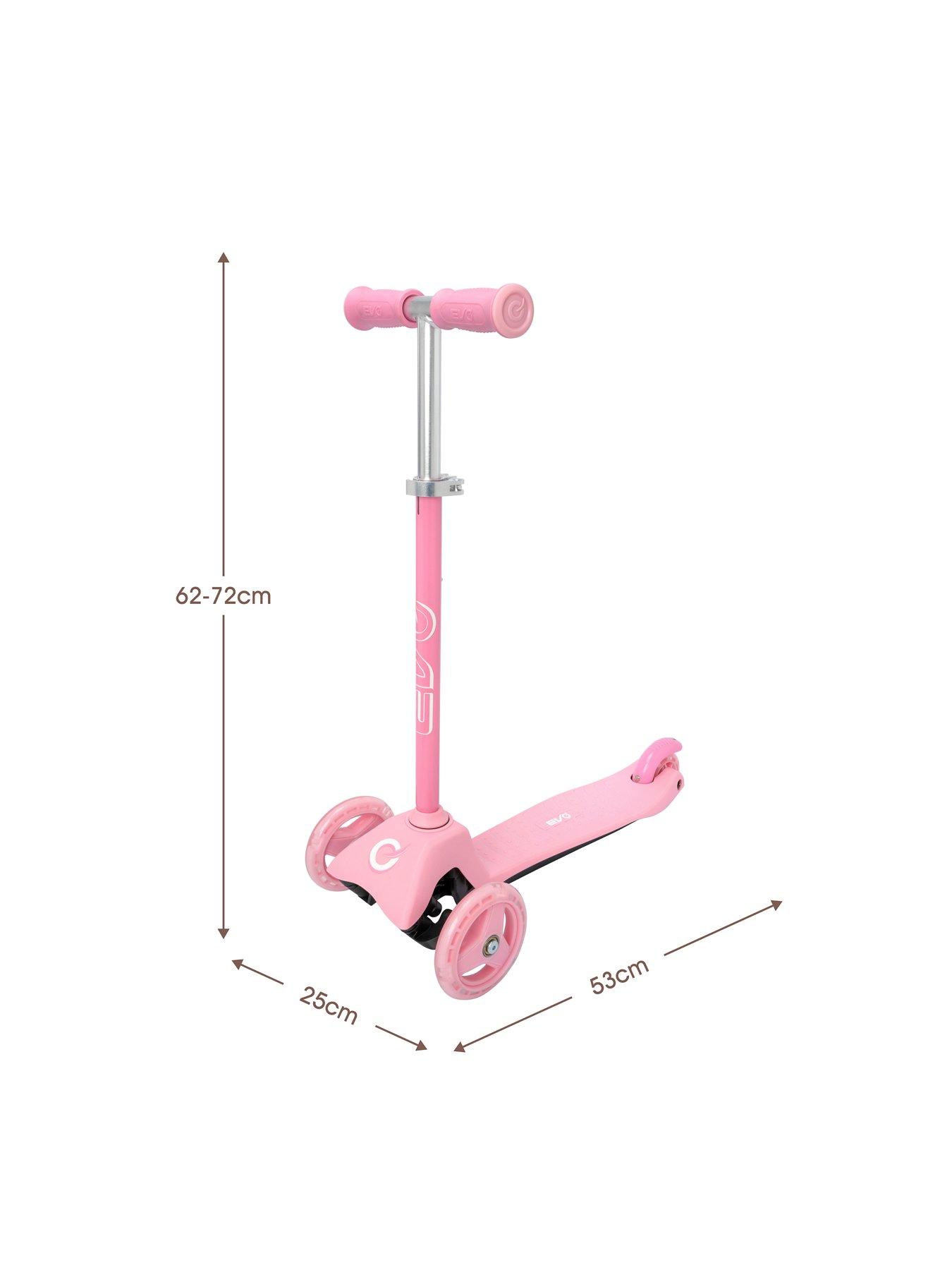 Image 5 of 5 of EVO Mini Cruiser Tri Scooter - Pink