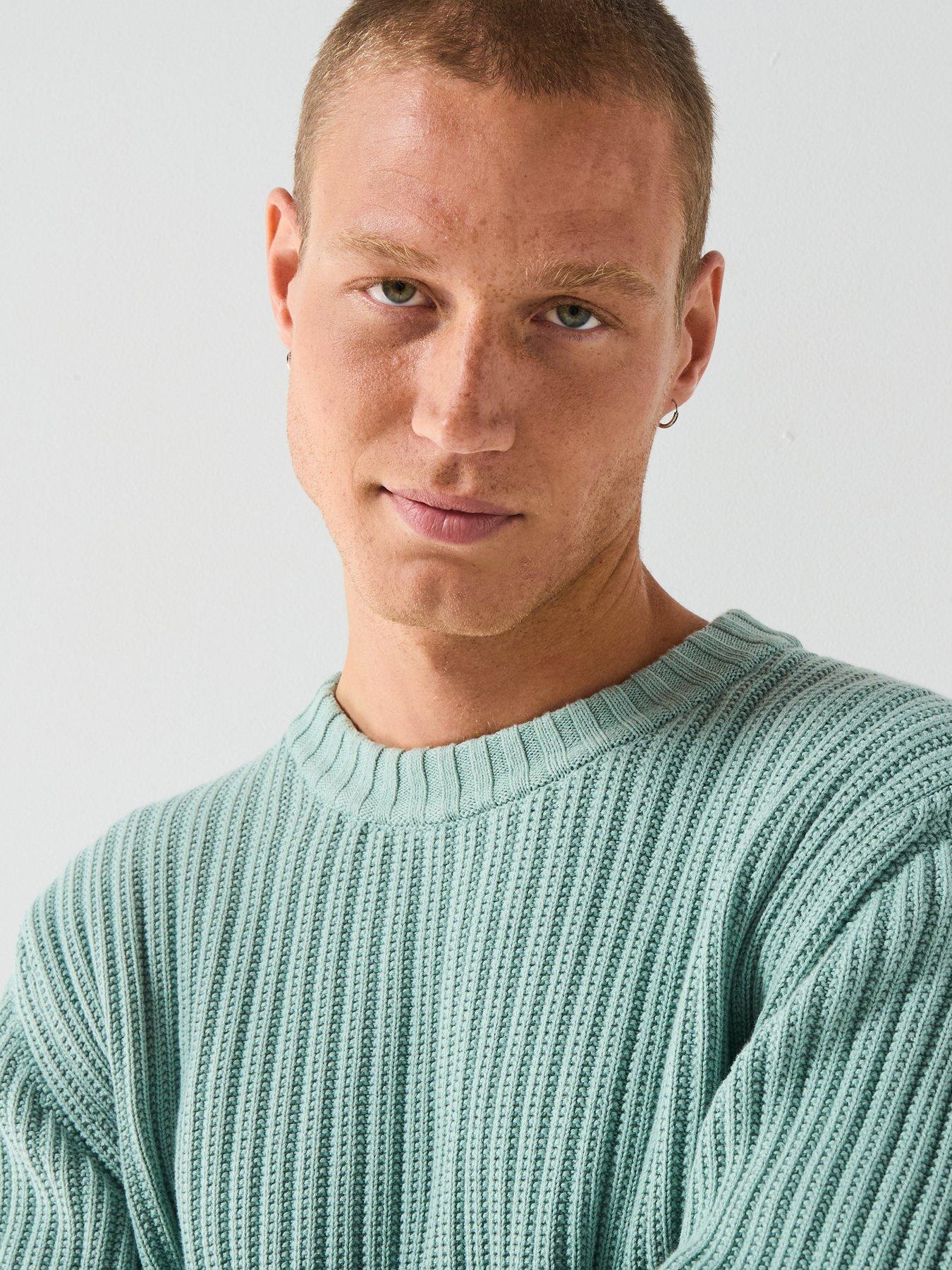 hugo-slim-fit-knitted-jumper-greenoutfit