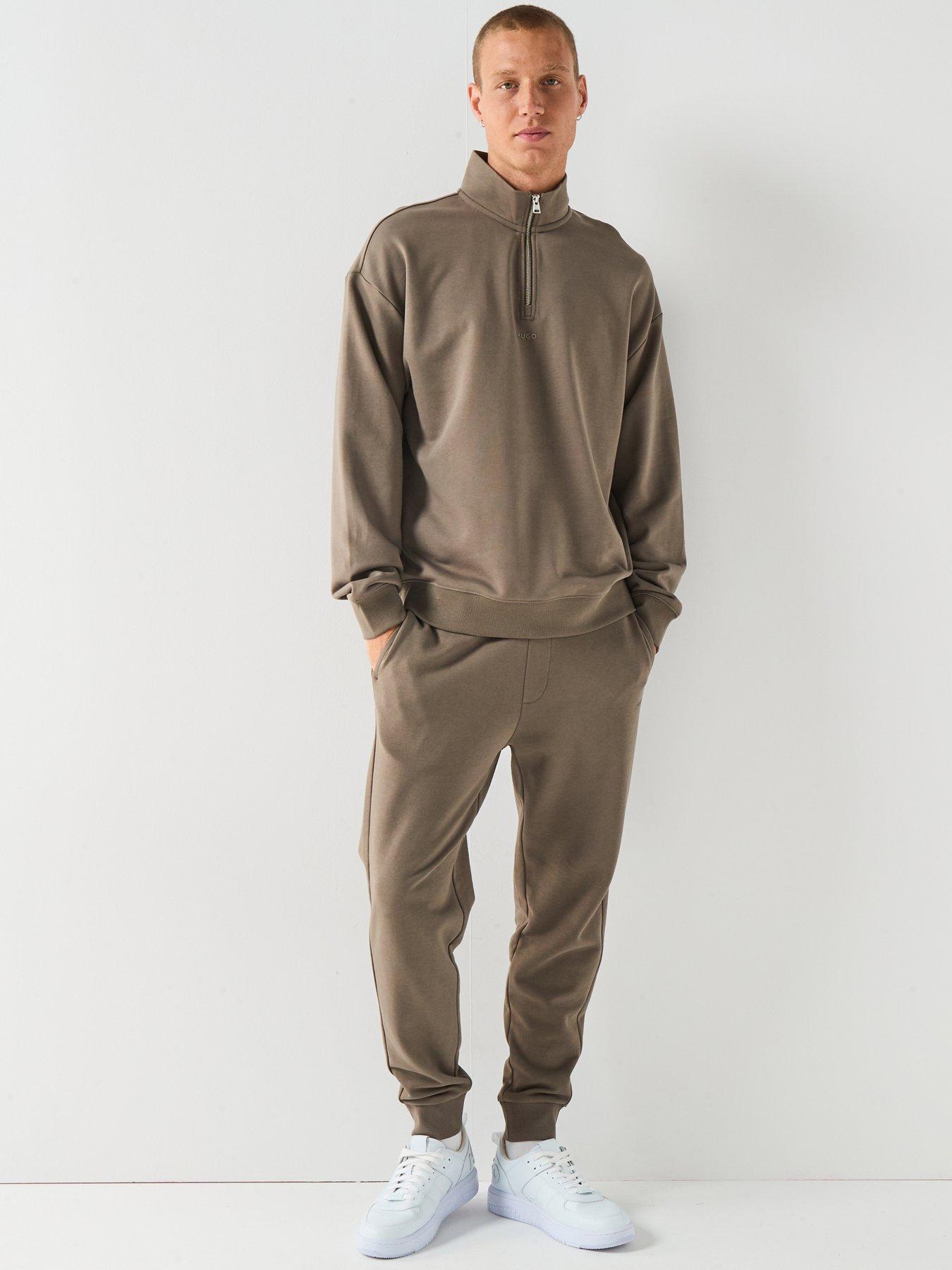 hugo-durty244-relaxed-fit-14-zip-sweat-greyback