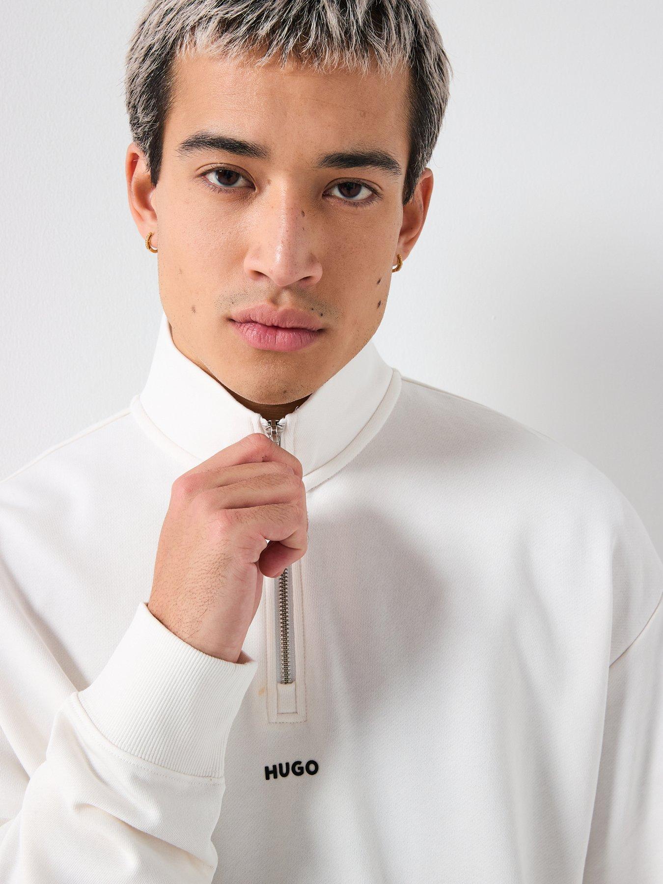 hugo-durty244-relaxed-fit-14-zip-sweatshirt-whiteoutfit