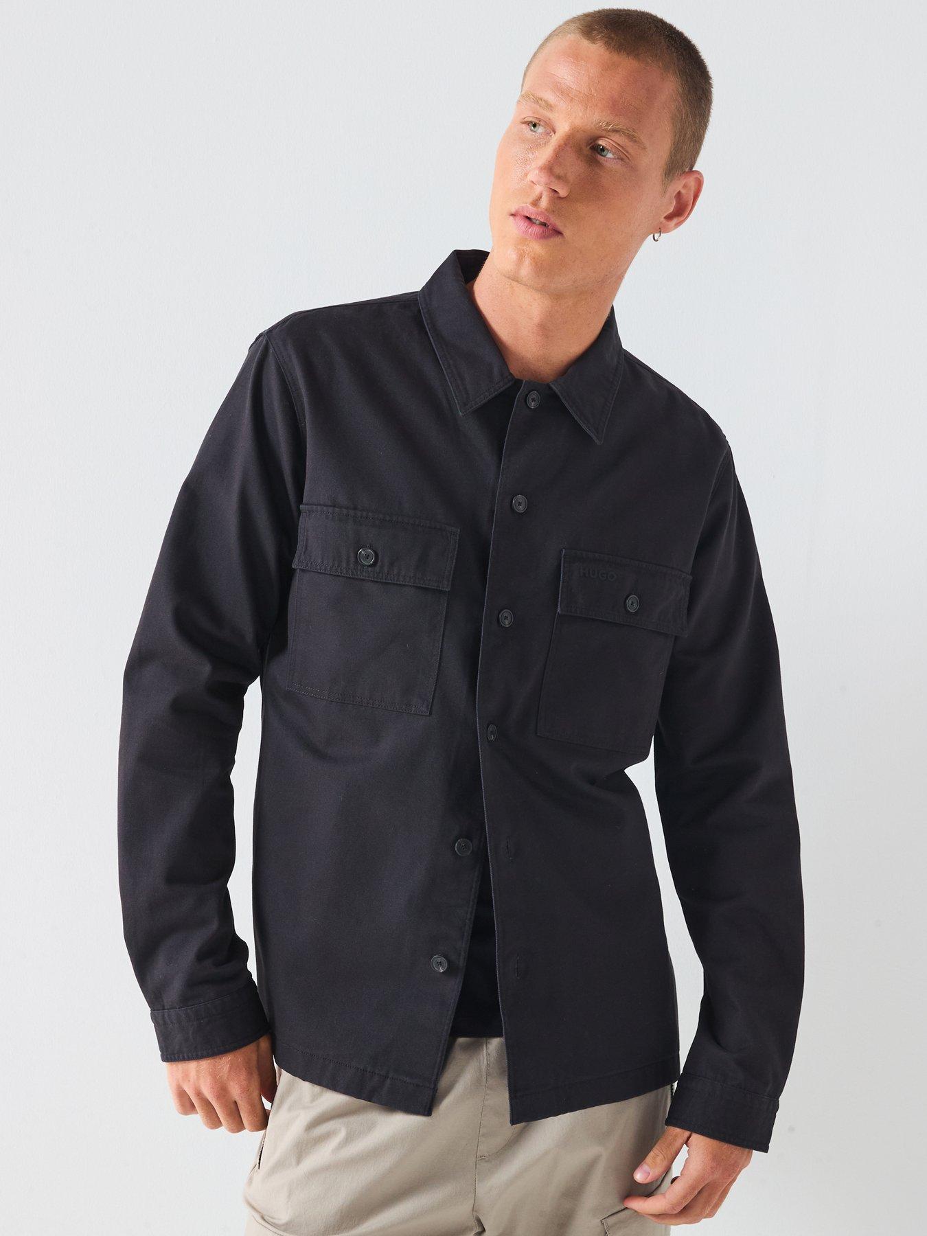 hugo-epoldo-oversized-fit-canvas-overshirt-blackoutfit