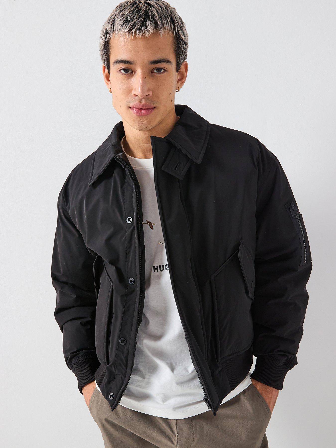 hugo-bardo2541-regular-fit-double-pocket-bomber-jacket-black