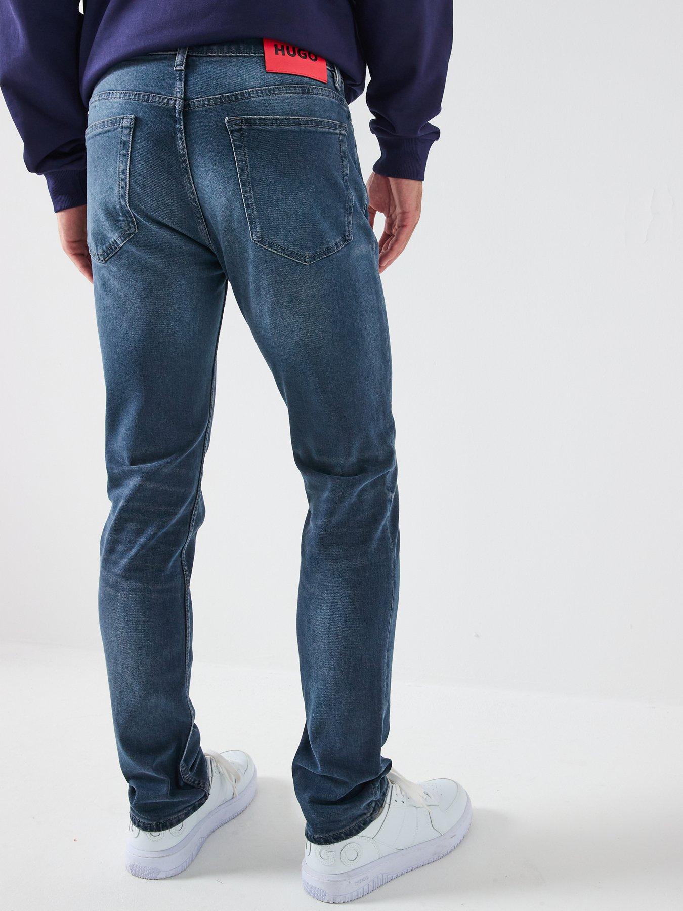 Image 2 of 4 of HUGO 708 Slim Fit Jeans - Medium Blue