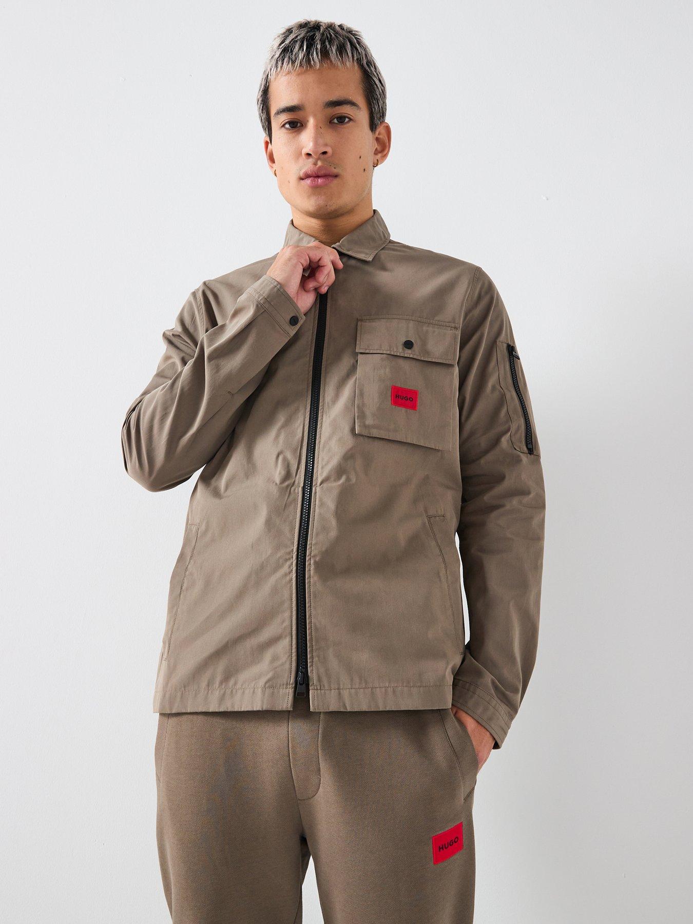 hugo-emmond-patch-pocket-logo-regular-fit-zip-thru-overshirt-grey