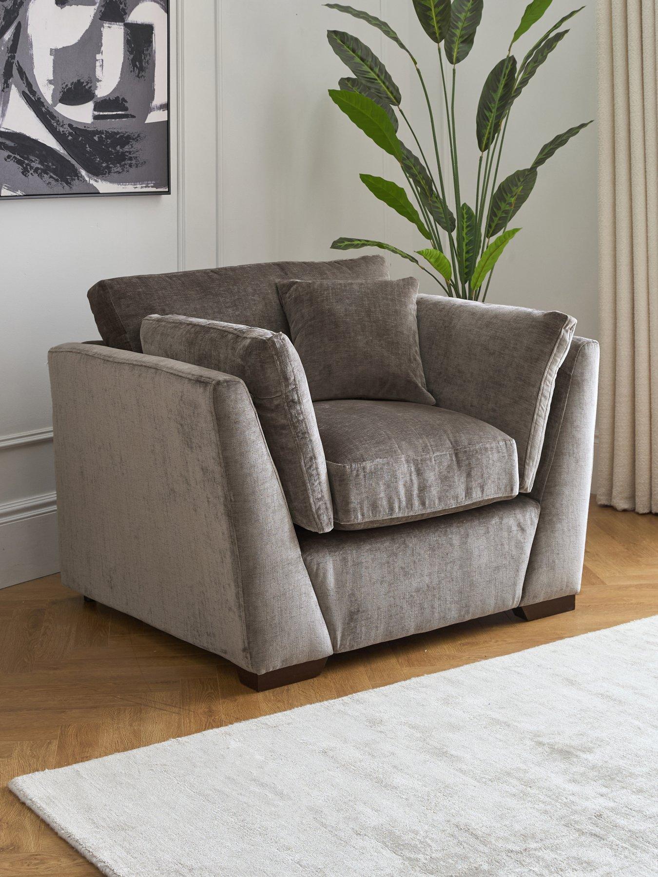 The Very Collection Lansa Fabric Armchair - Made to Order in the UK