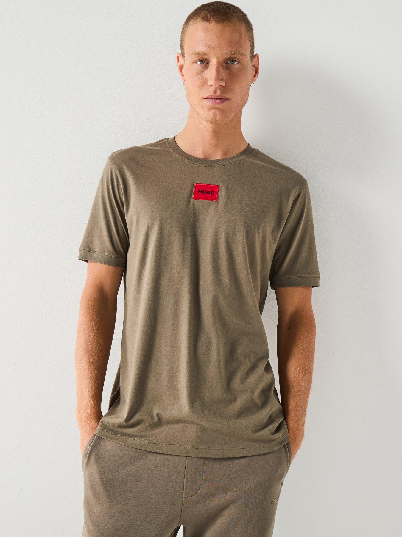 HUGO Diragolino212 T-Shirt - Grey