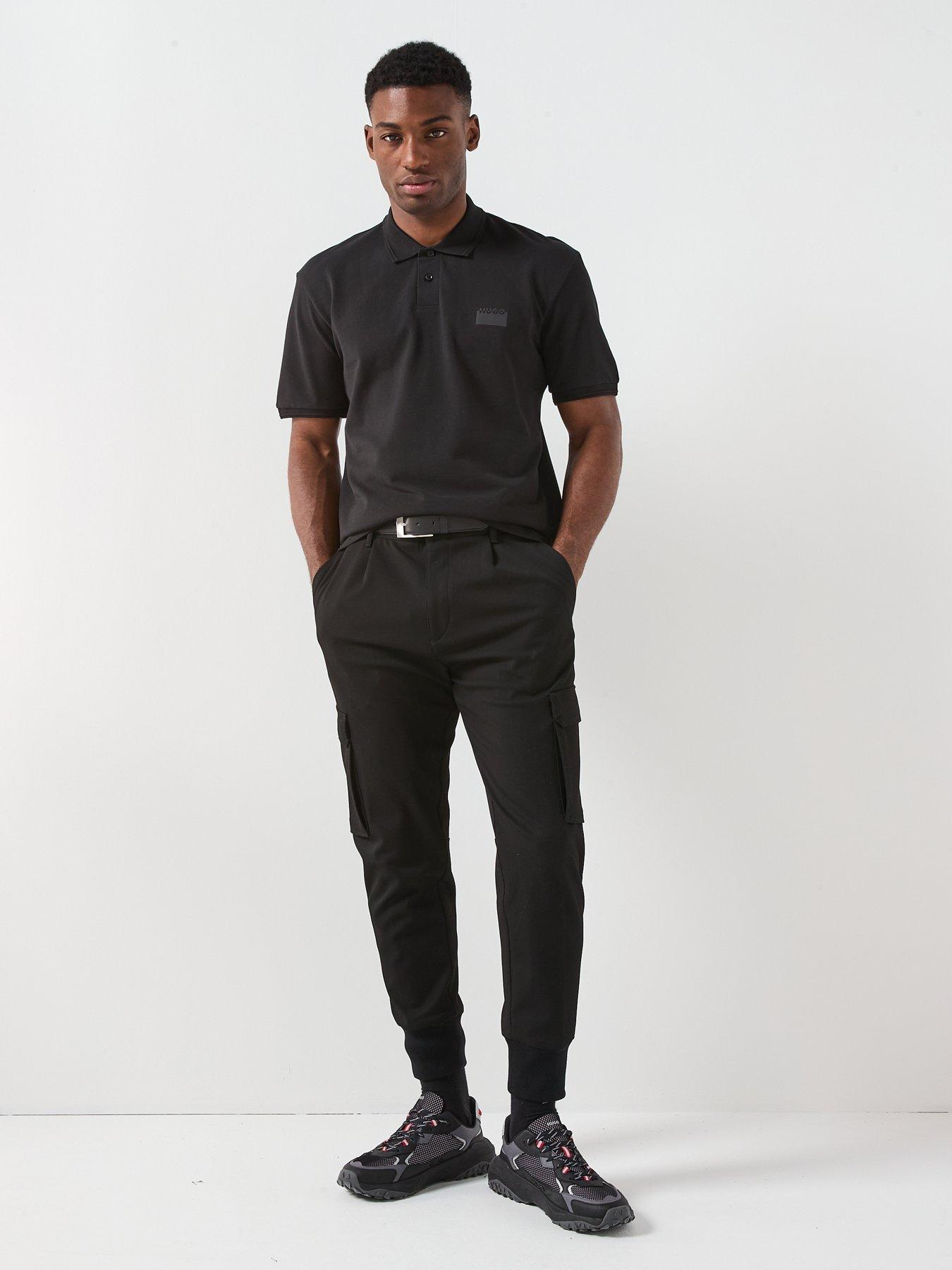hugo-delastolo-relaxed-fit-split-logo-polo-shirt-blackback