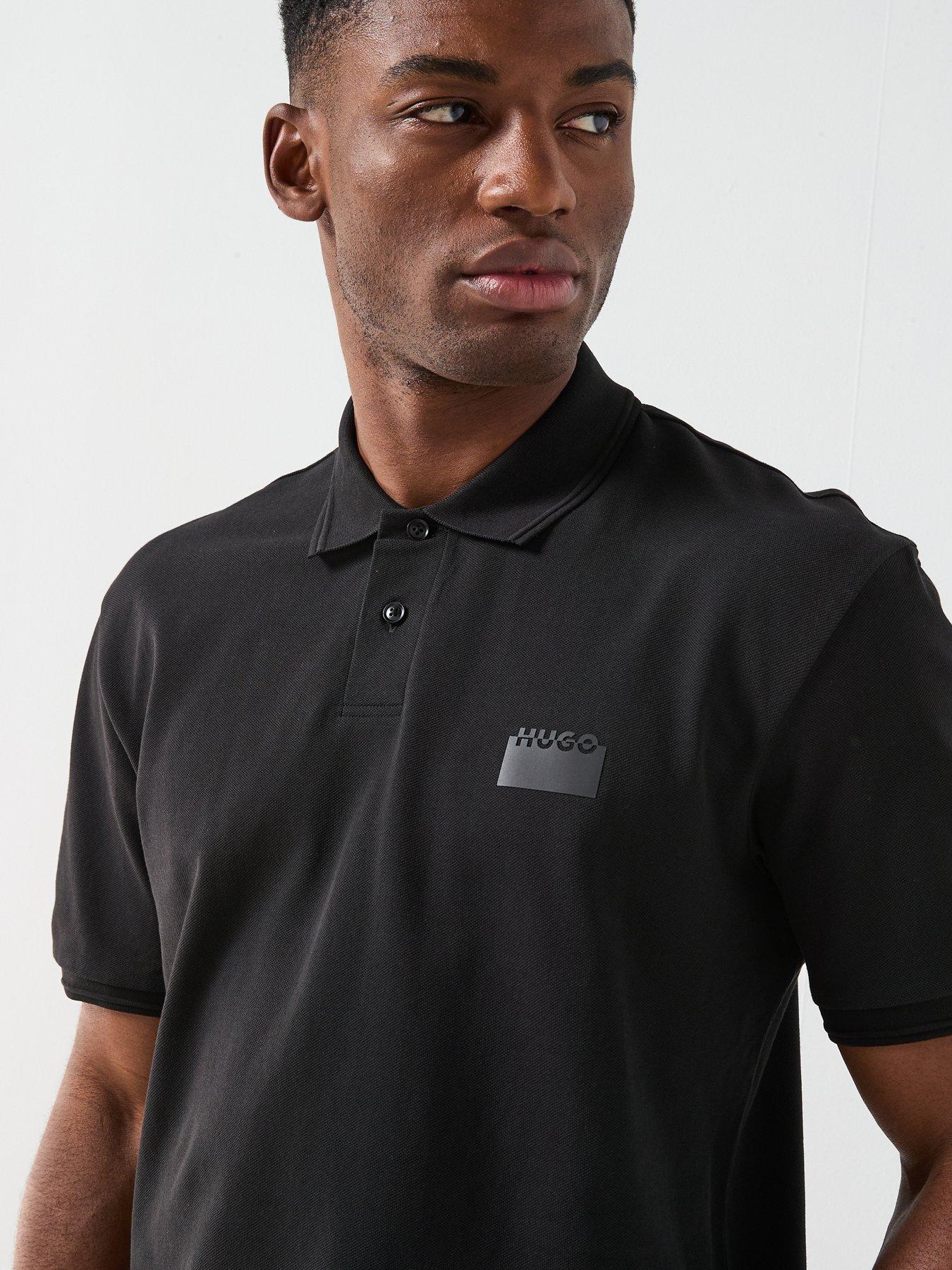 hugo-delastolo-relaxed-fit-split-logo-polo-shirt-blackoutfit