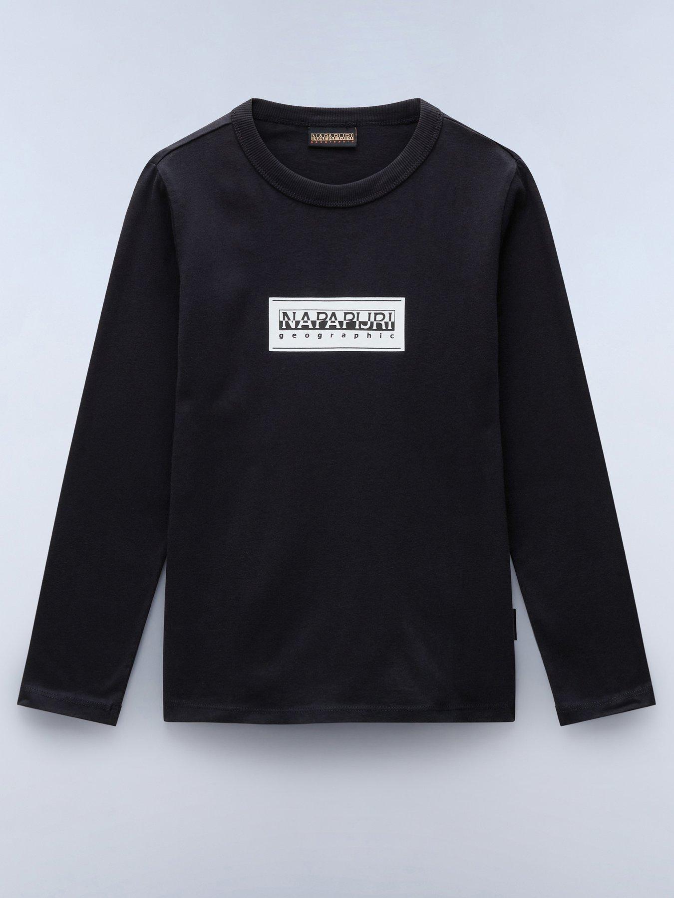 napapijri-kids-unisex-b-chamois-long-sleeve-top-blackoutfit