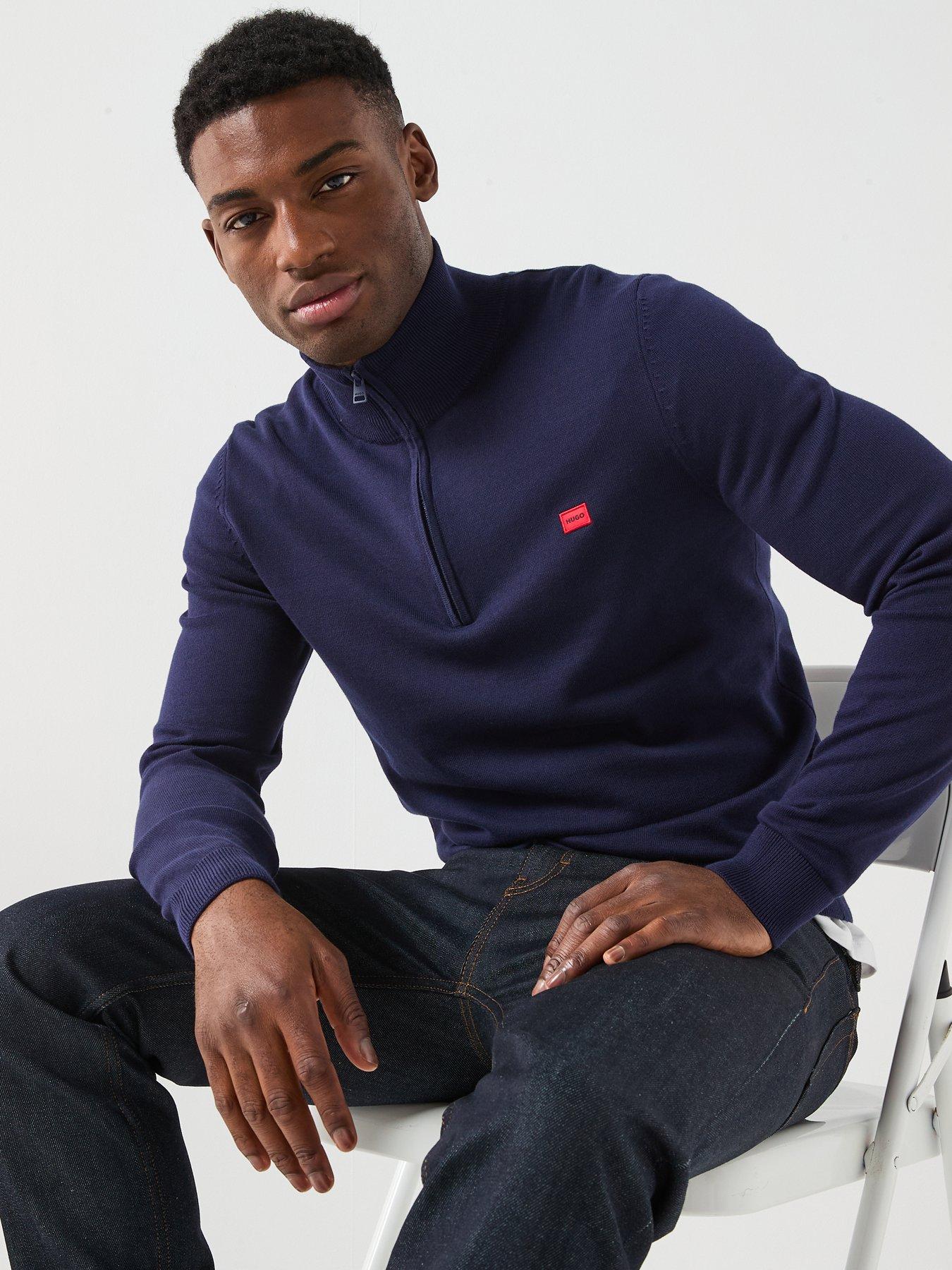 hugo-san-quintus-c-regular-fit-14-zip-knitted-jumper-navydetail