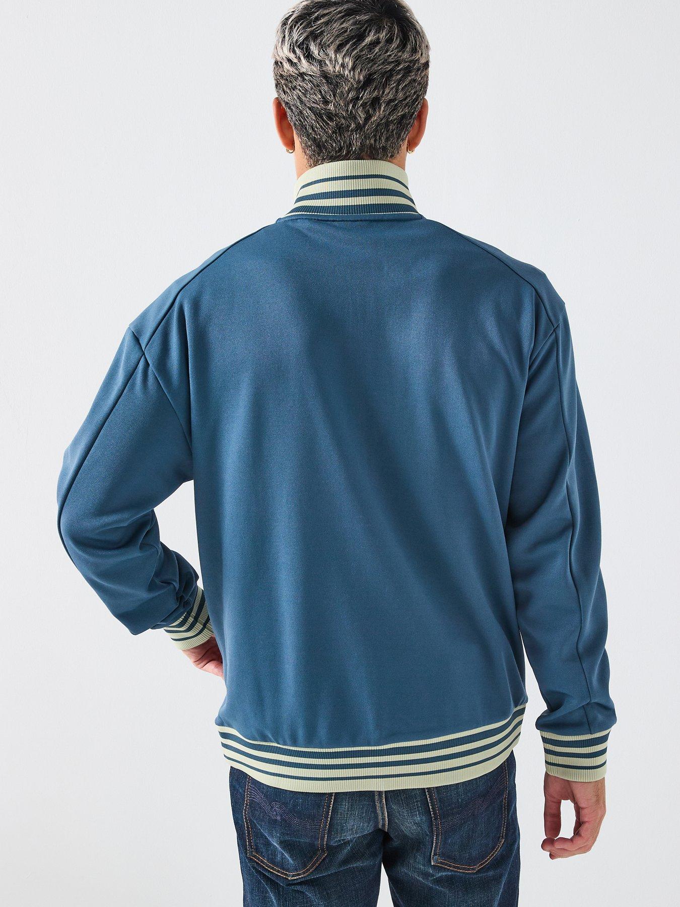 hugo-donoco-racing-bulls-relaxed-fit-full-zip-crew-sweat-bluestillFront