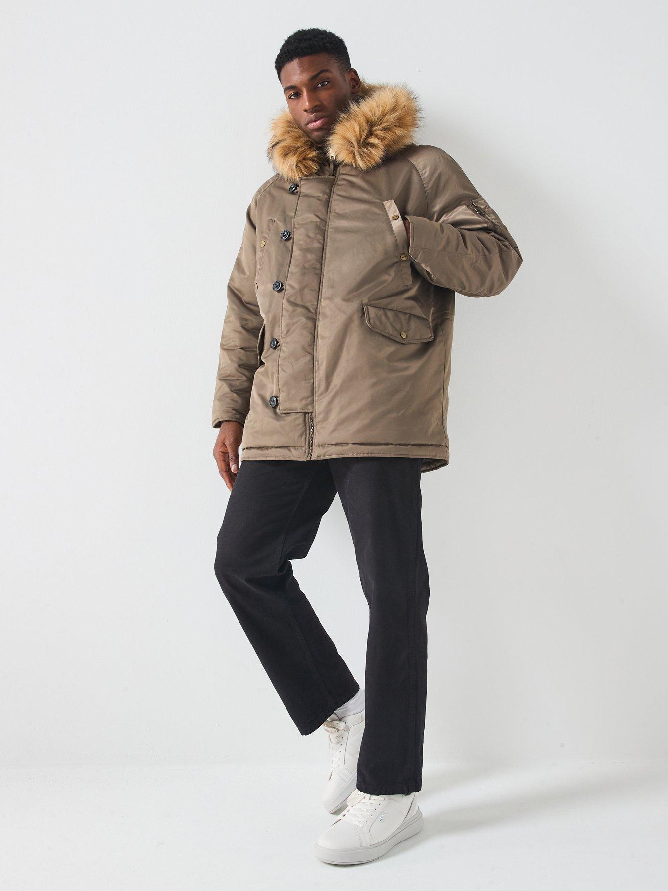 hugo-makaro2541-regular-fit-hooded-parka-coat-greyfront