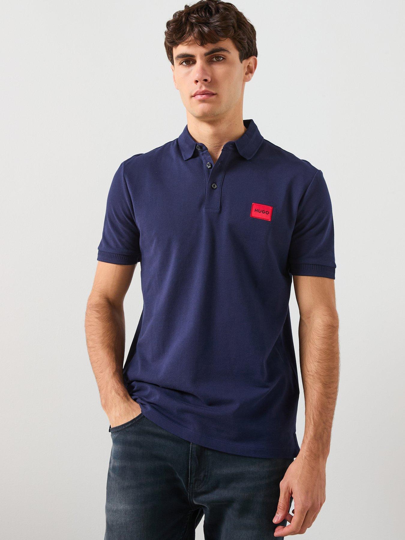 hugo-dereso222-slim-fit-box-logo-polo-shirt-navy