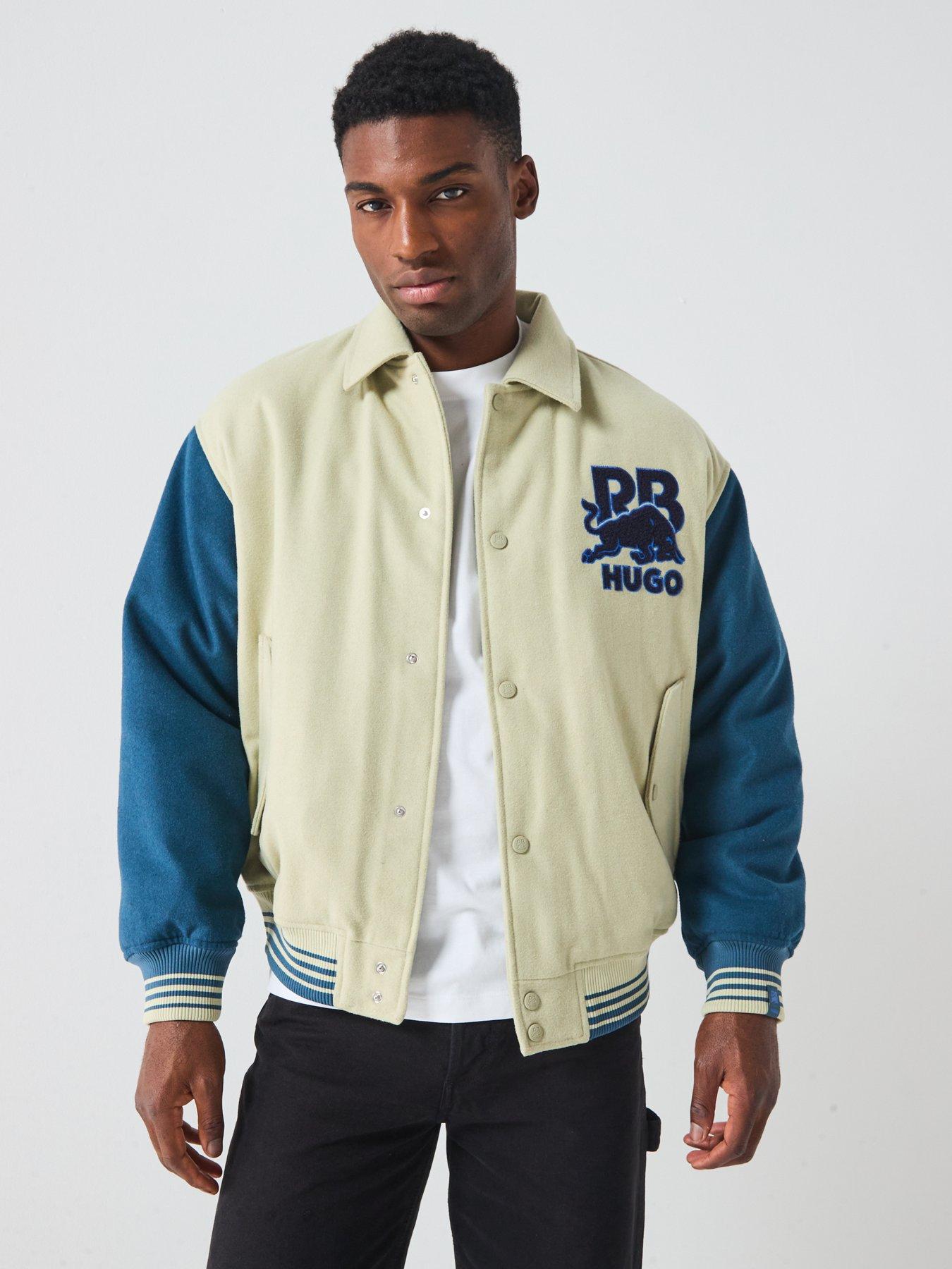 hugo-blaine-racing-bulls-back-graphic-regular-fit-bomber-jacket-beigestillFront