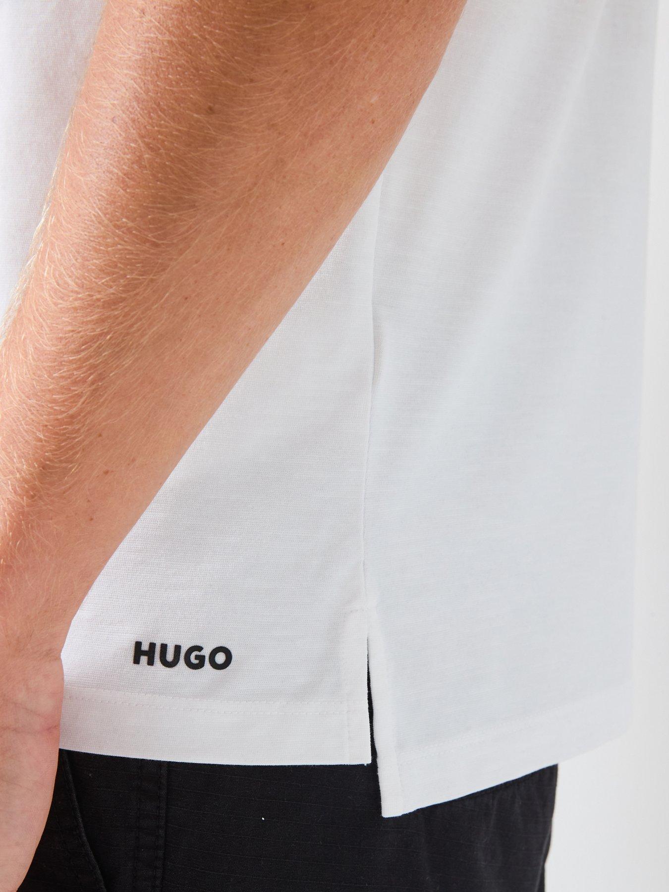 hugo-dekok233-marl-effect-polo-shirt-whitedetail