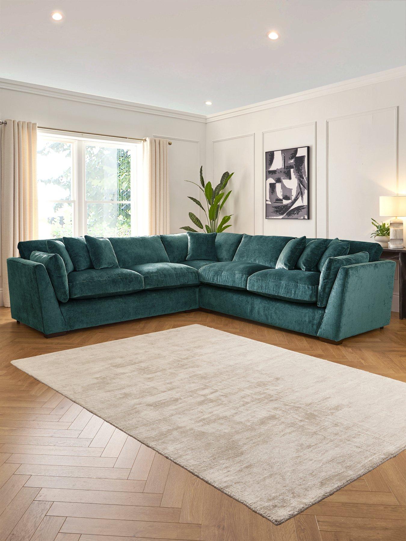 Very Home Lansa Fabric Corner Group Sofa - Made to Order in the UK