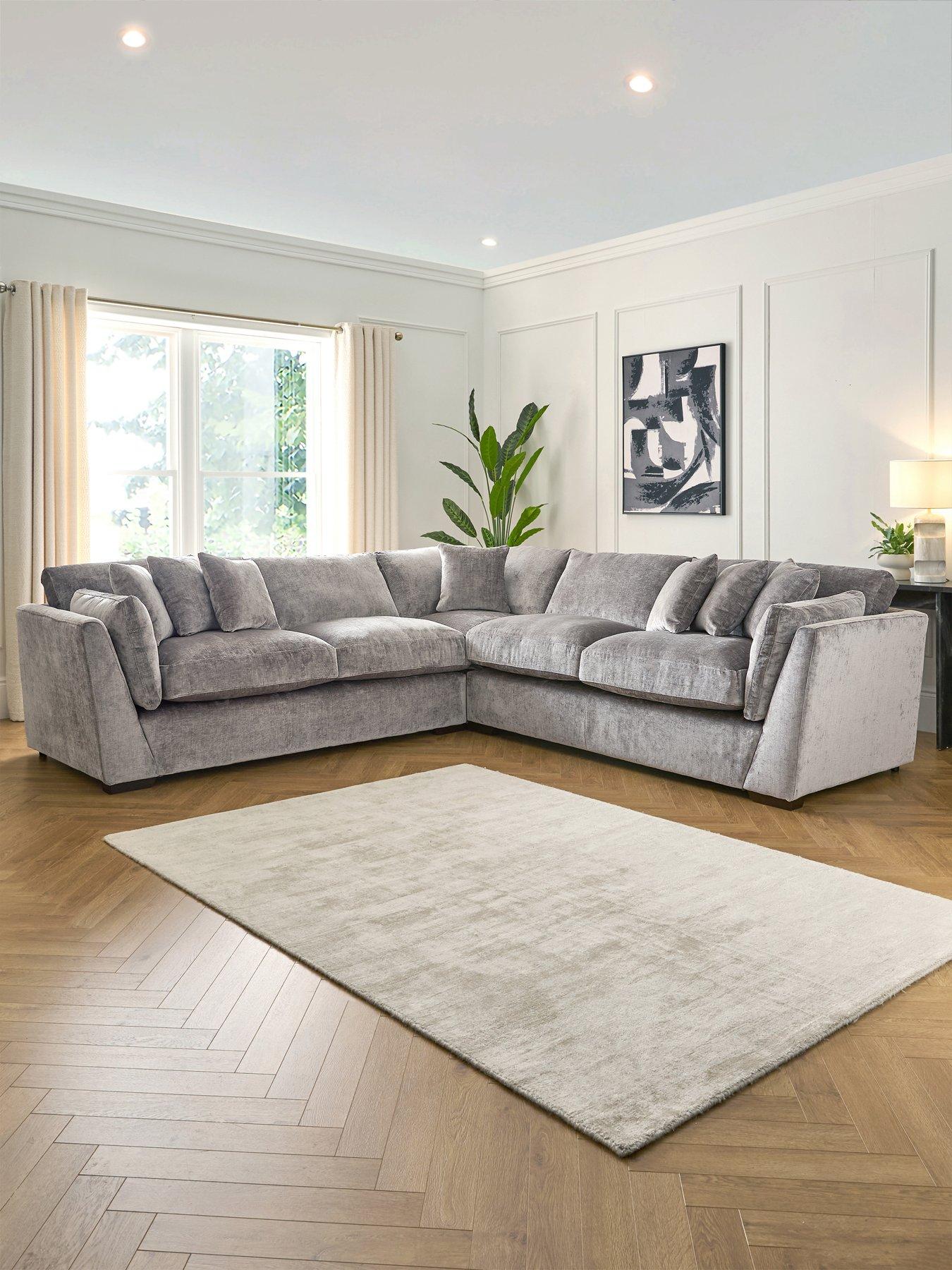 Very Home Lansa Fabric Corner Group Sofa - Made to Order in the UK