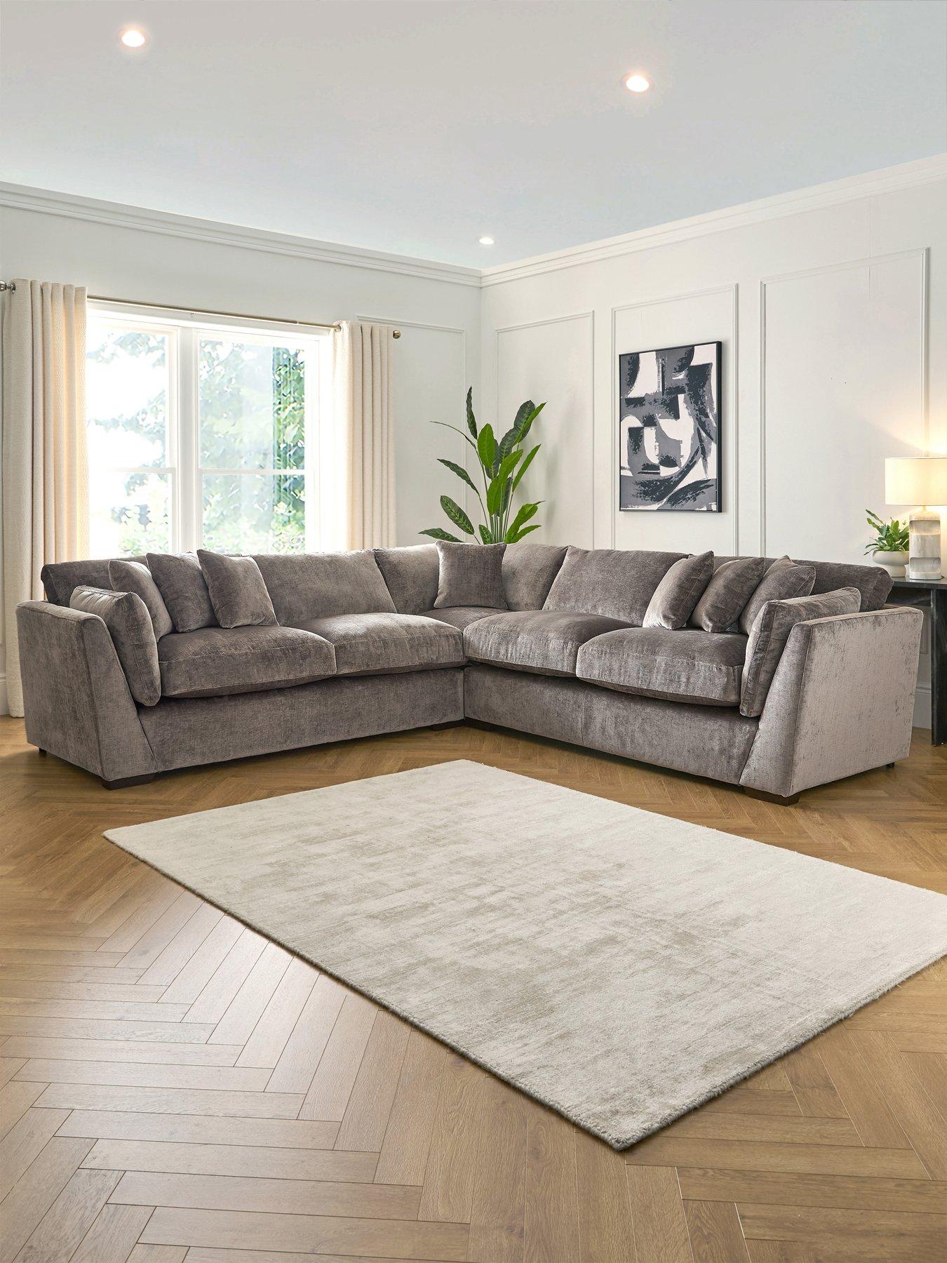 Very Home Lansa Fabric Corner Group Sofa - Made to Order in the UK