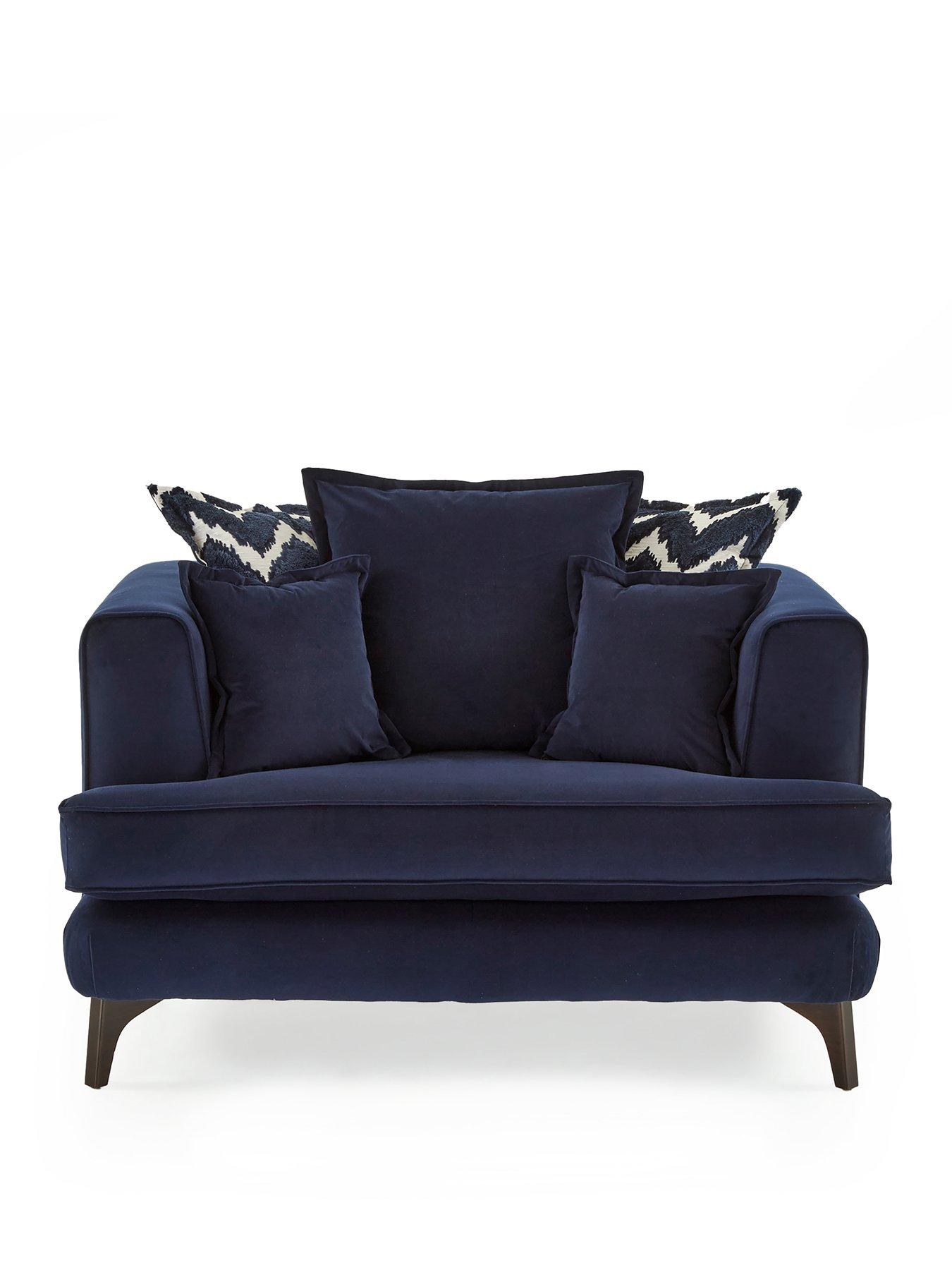 Image 2 of 7 of Very Home Mayfair Fabric Love&nbsp;Chair&nbsp;- Made to Order in the UK