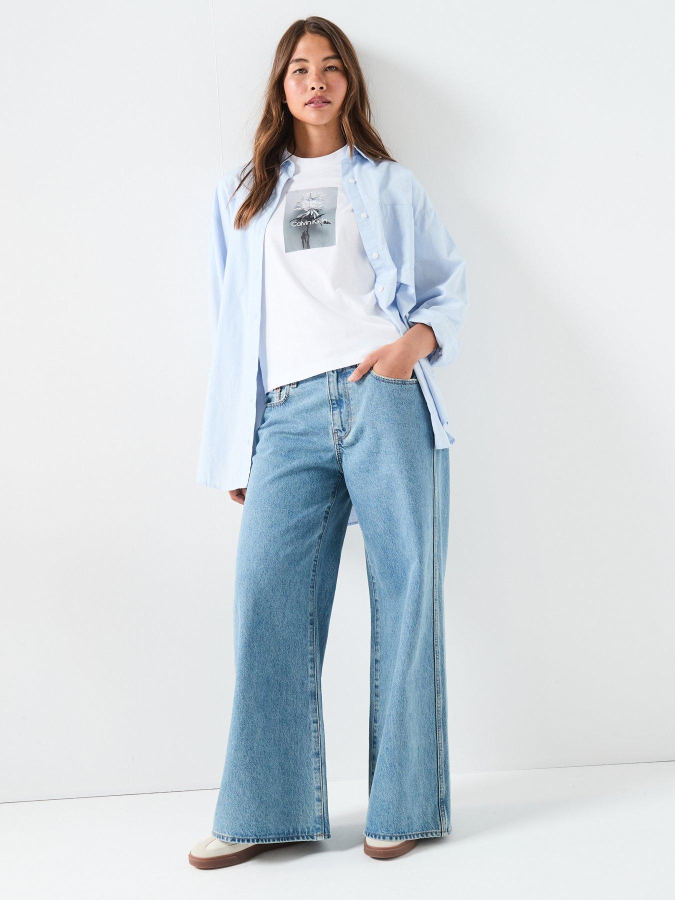 calvin-klein-jeans-flower-image-t-shirt-whiteback