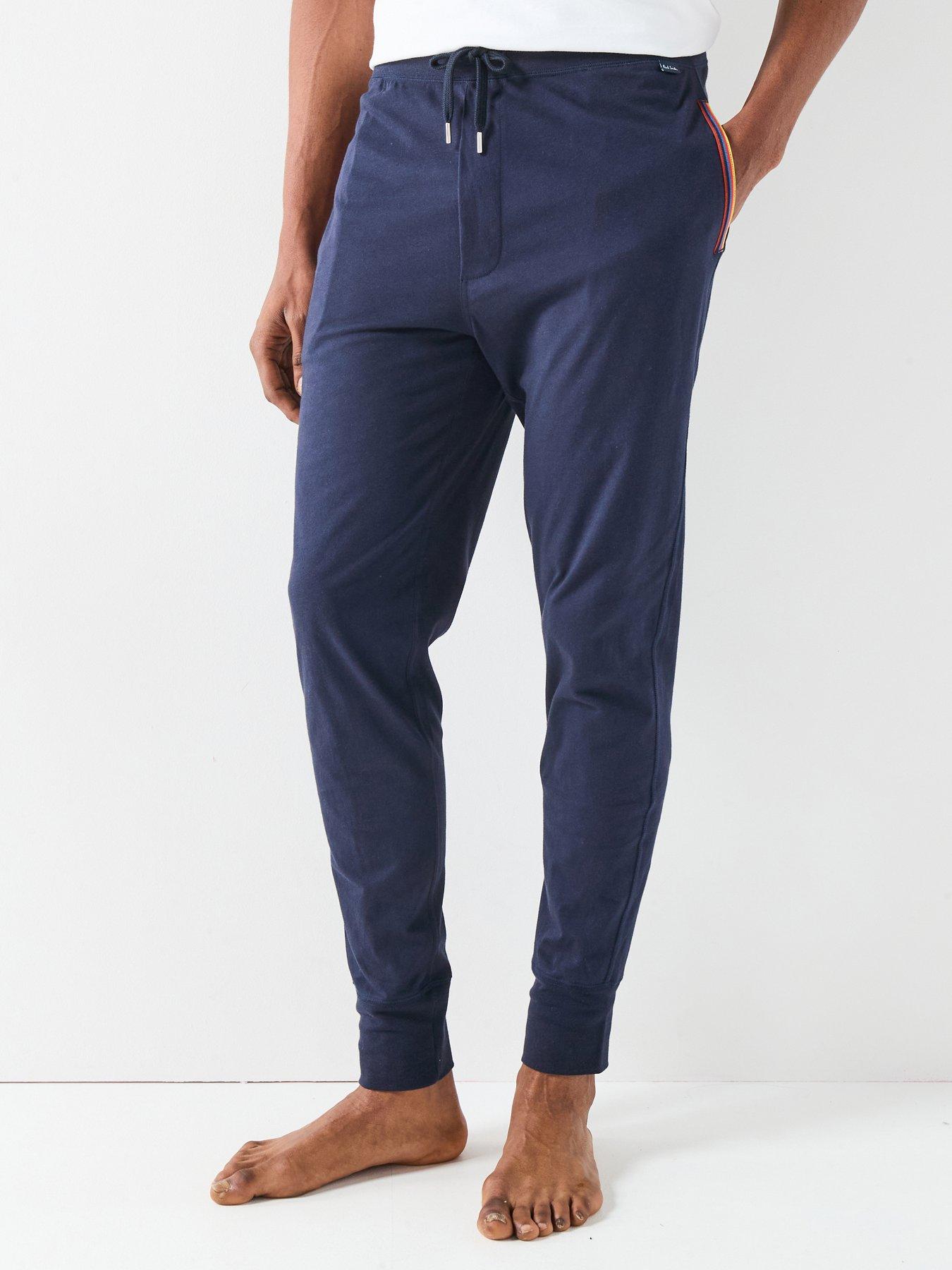 PS PAUL SMITH Plain Jersey Loungewear Bottoms - Navy