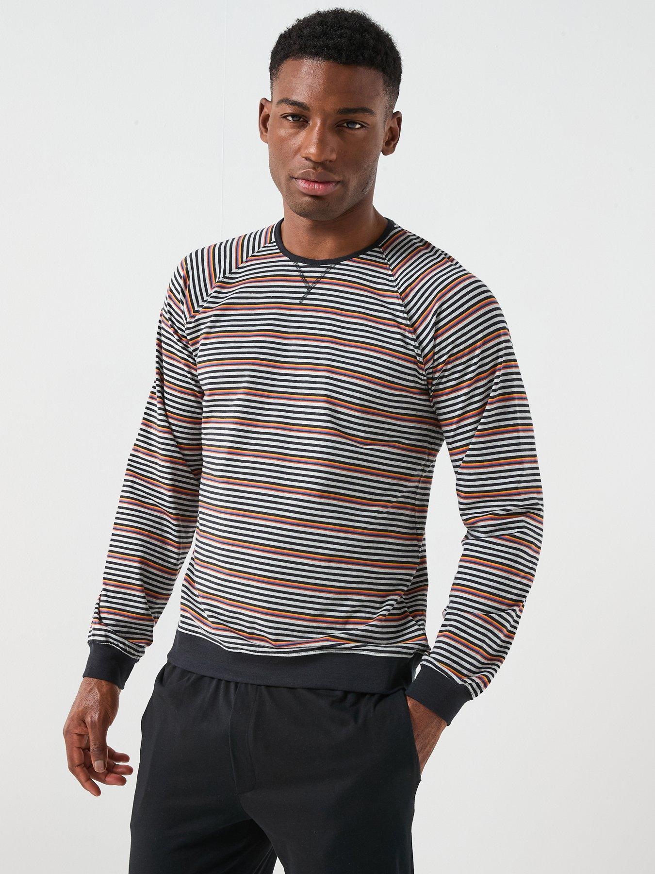 PS PAUL SMITH Hoxton Long Sleeve Loungewear T-Shirt - Black