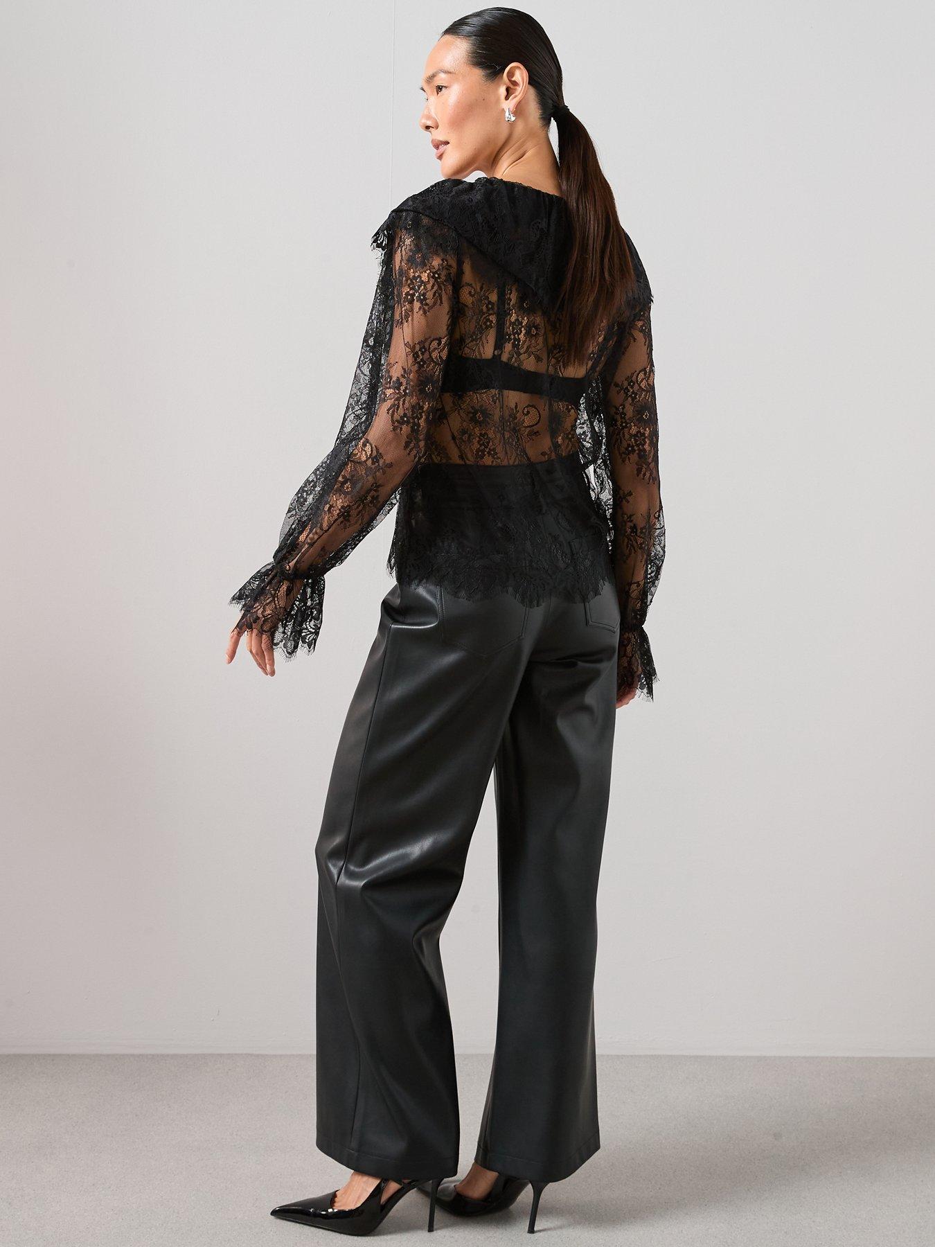 the-very-collection-ruffle-lace-blouse-blackdetail