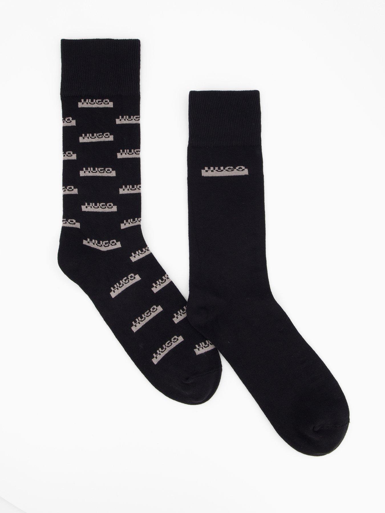 hugo-2-pack-split-logo-sock-gift-set-grey