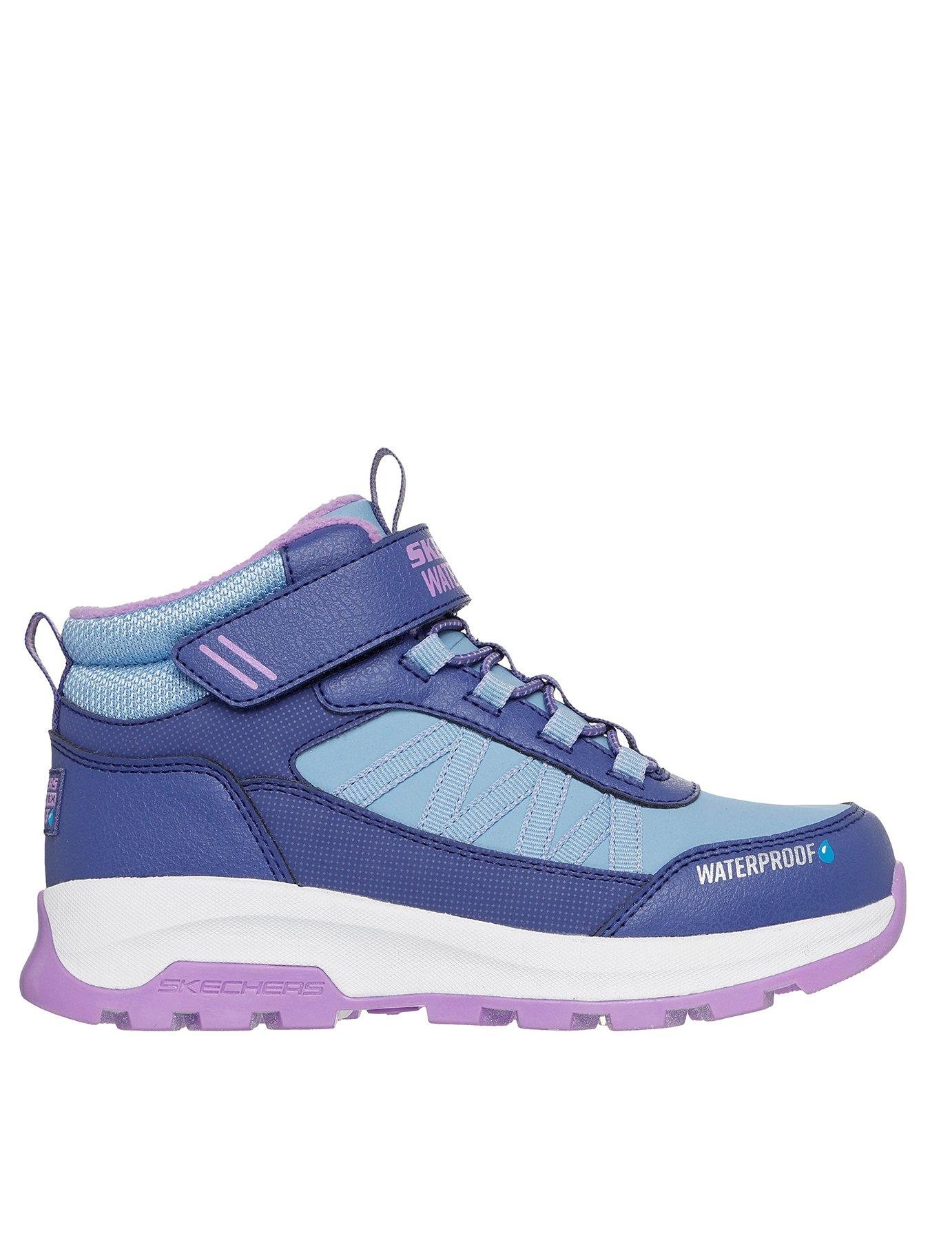 Image 1 of 5 of Skechers Waterproof Bungee &amp; Gore Sneaker Boot - Navy