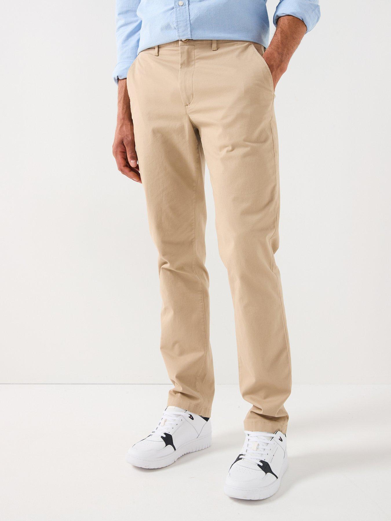 Tommy Hilfiger Core Denton Essential Twill Chino Trousers - Khaki