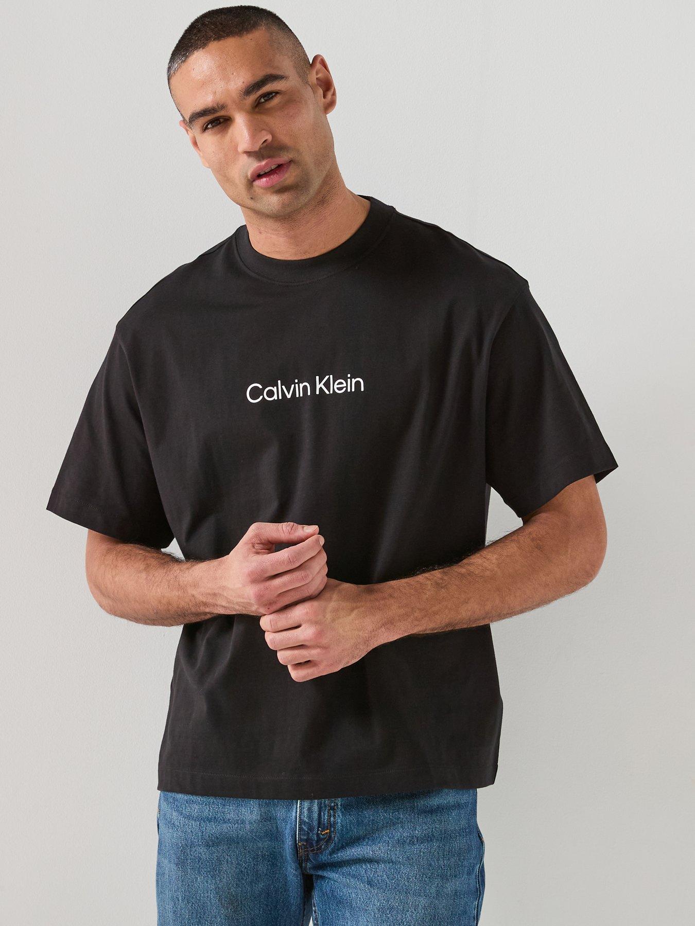 calvin-klein-relaxed-fit-linear-logo-t-shirt-blackfront