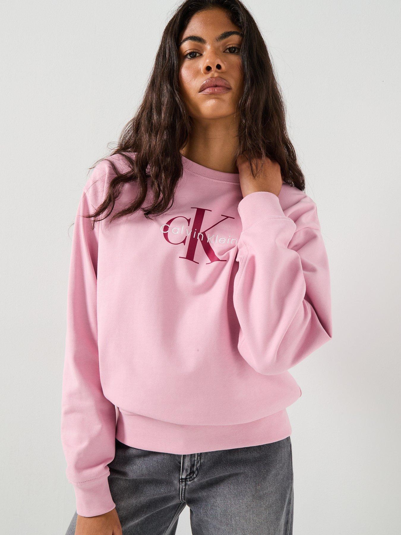 Calvin Klein Jeans Monologo Sweater - Pink
