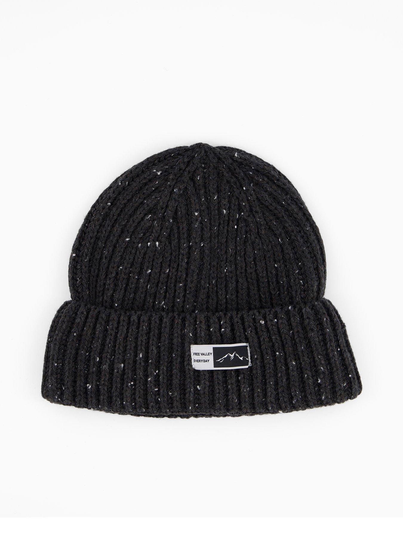 Image 1 of 4 of The Very Collection Kids&nbsp;Knitted Beanie Hat&nbsp;- Black
