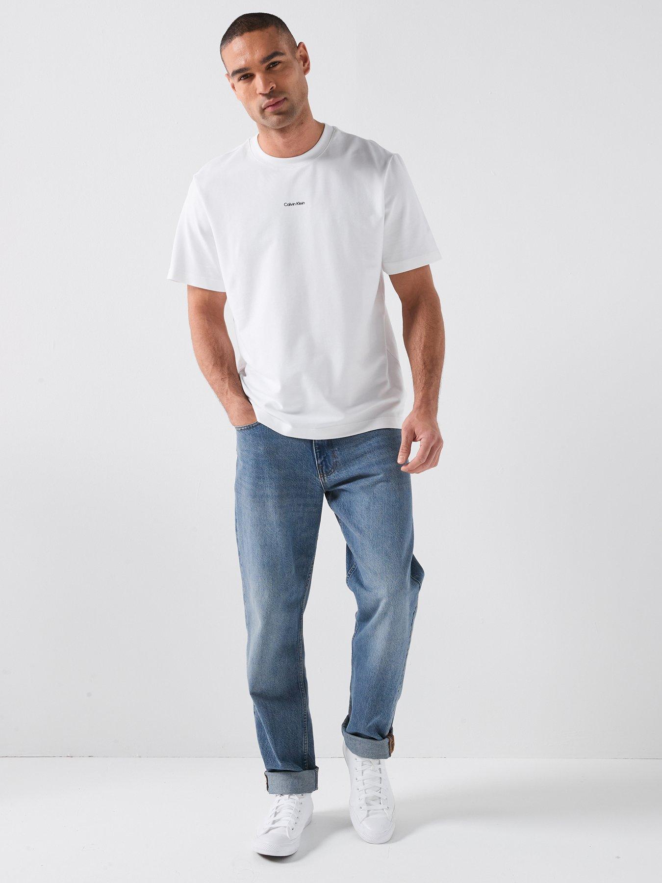 calvin-klein-stretch-cotton-small-centre-logo-t-shirt-whiteback